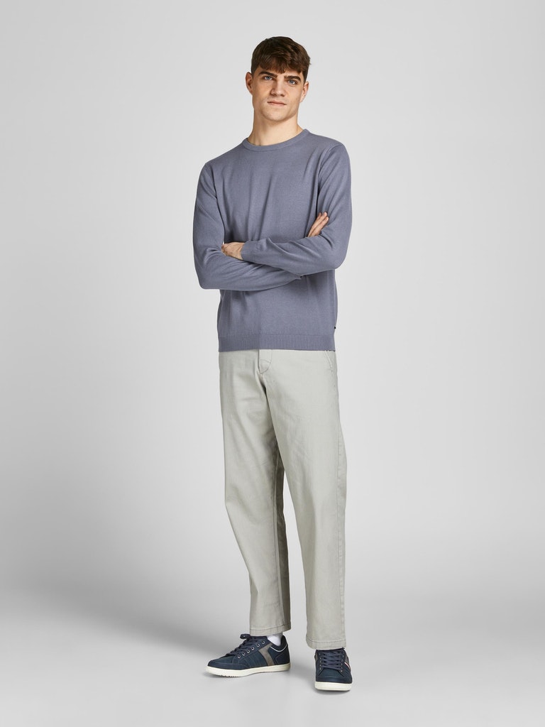 JJEBASIC KNIT CREW NECK NOOS