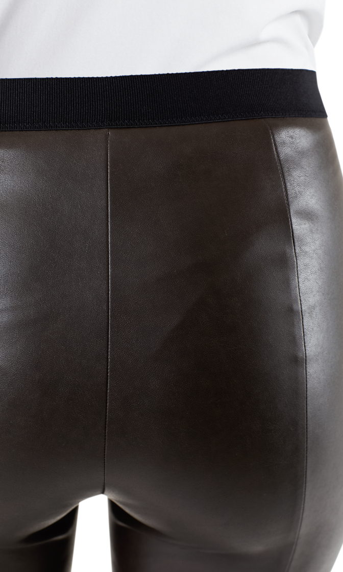 Leggings aus Kunstleder