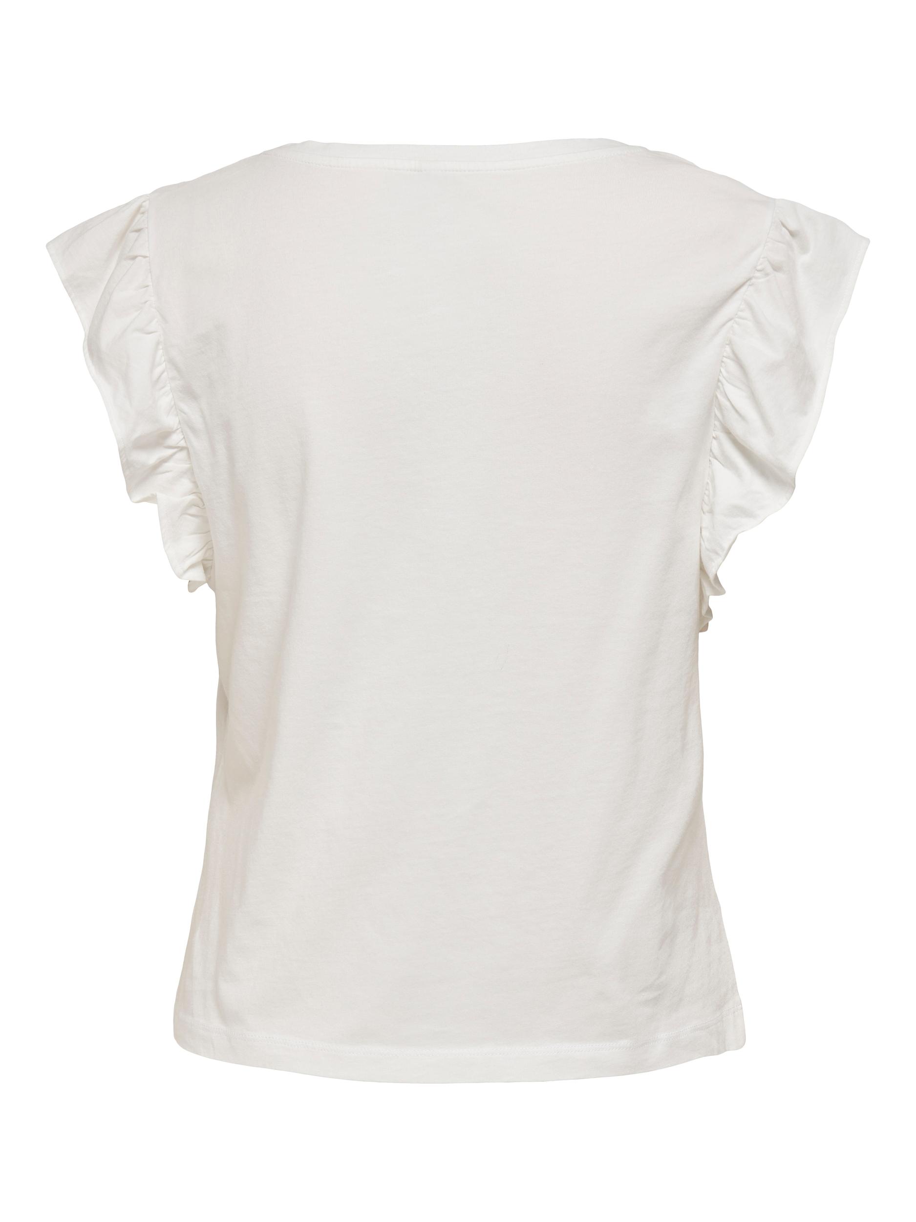 ONLLUCILLA LIFE S/S V-NECK TOP JRS