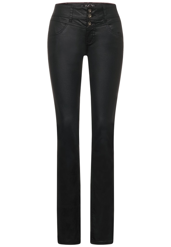 Casual Fit Denim mit Coating