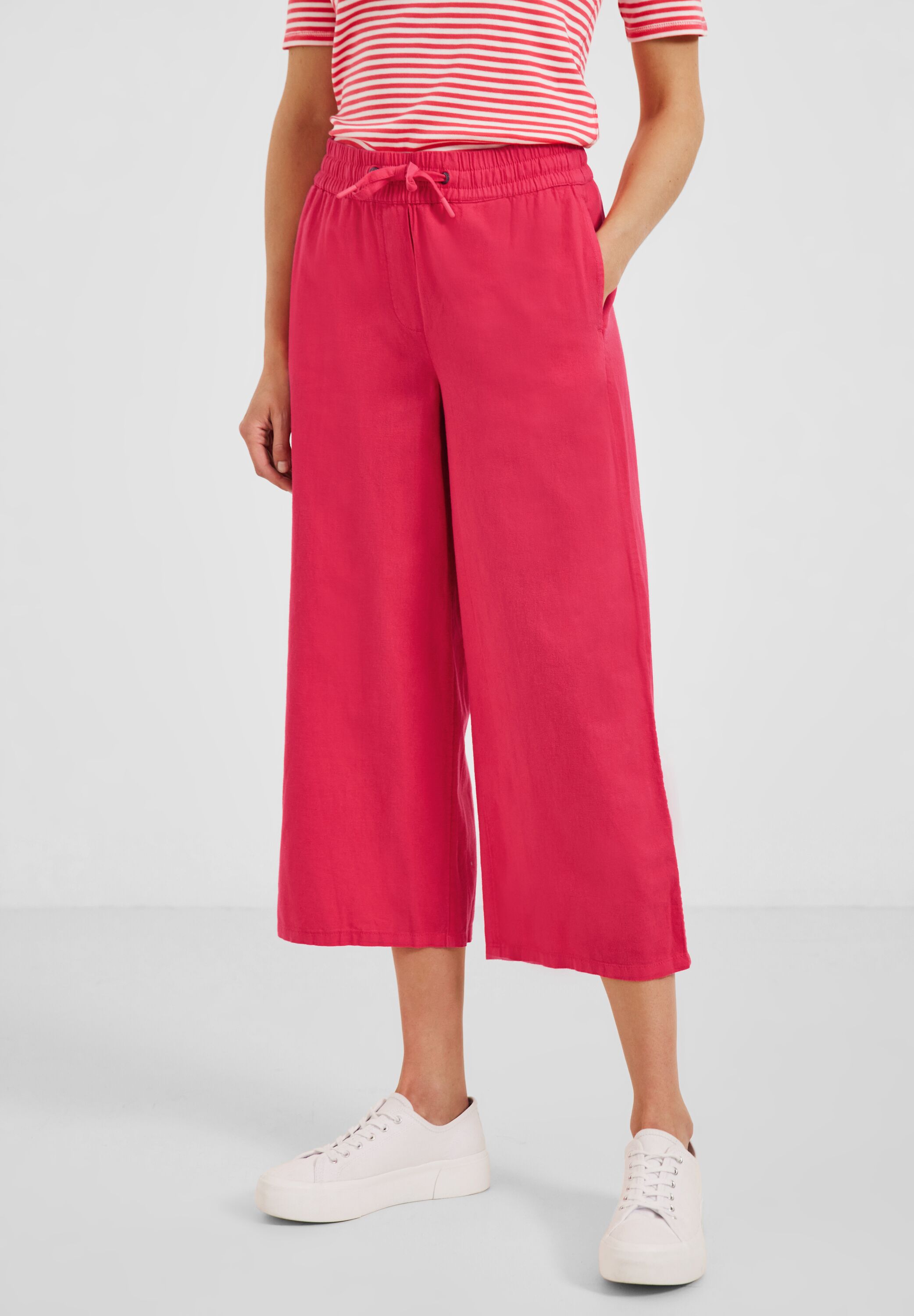 Leinenmix Loose Fit Hose