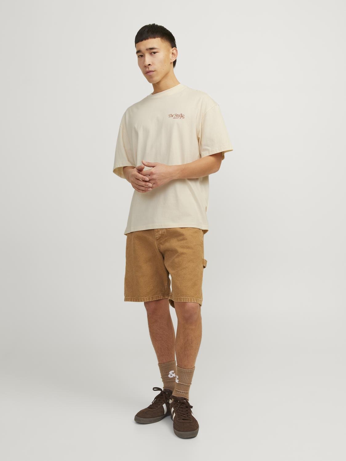 JORNOTO TYPE PHOTO TEE SS CREW NECK LN
