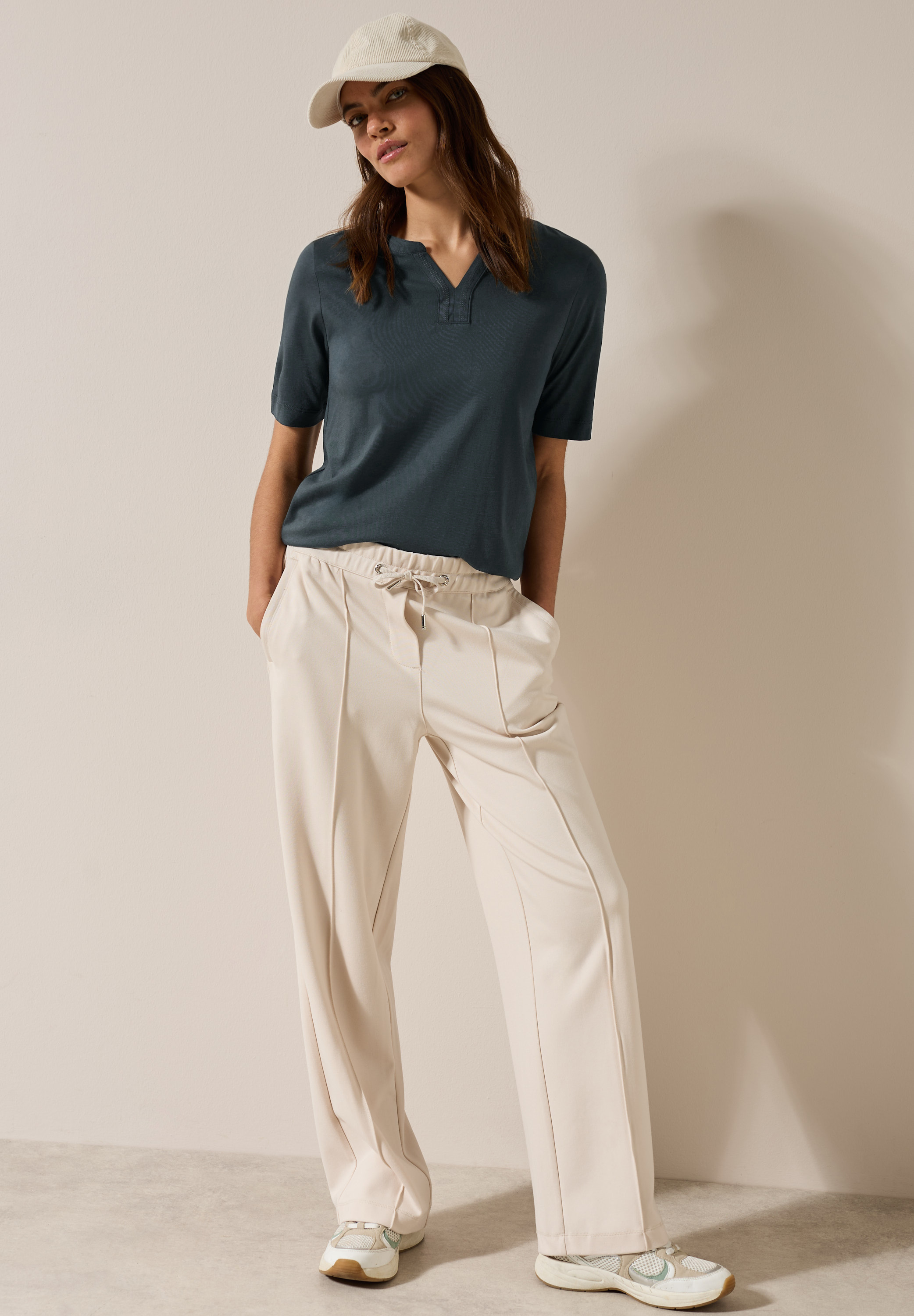 Shirt im Tunika-Look