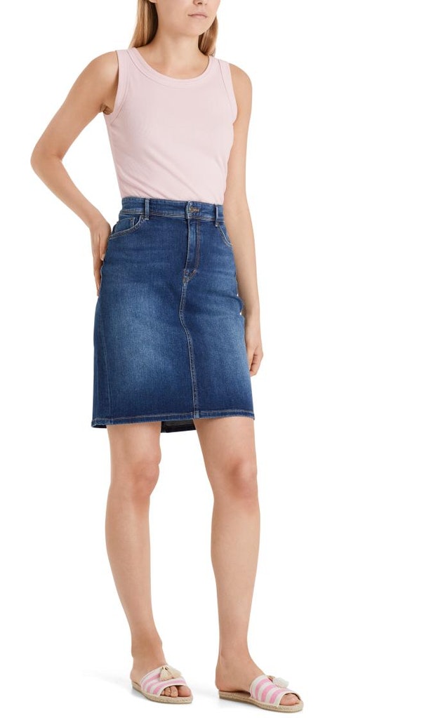 Tank Top aus Ripp-Jersey