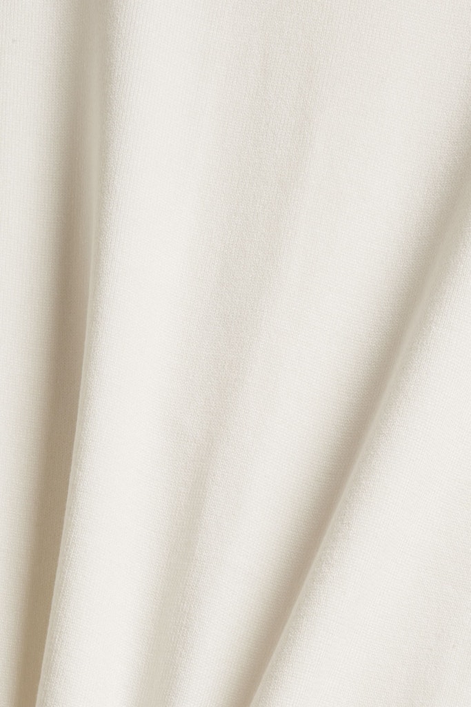Pullover mit Umlegekragen und Knopfleiste