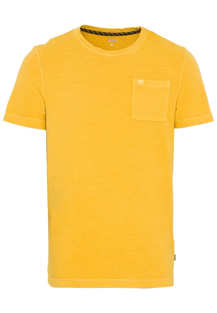 Basic T-Shirt mit Brusttasche aus Organic Cotton