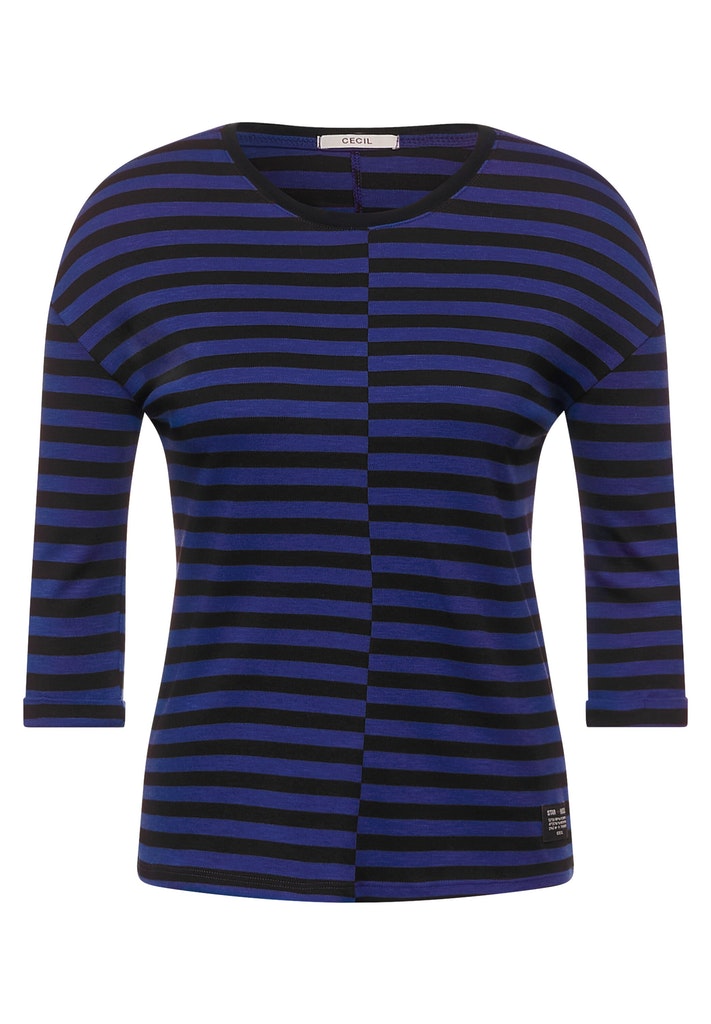 Shirt mit Streifen Muster
