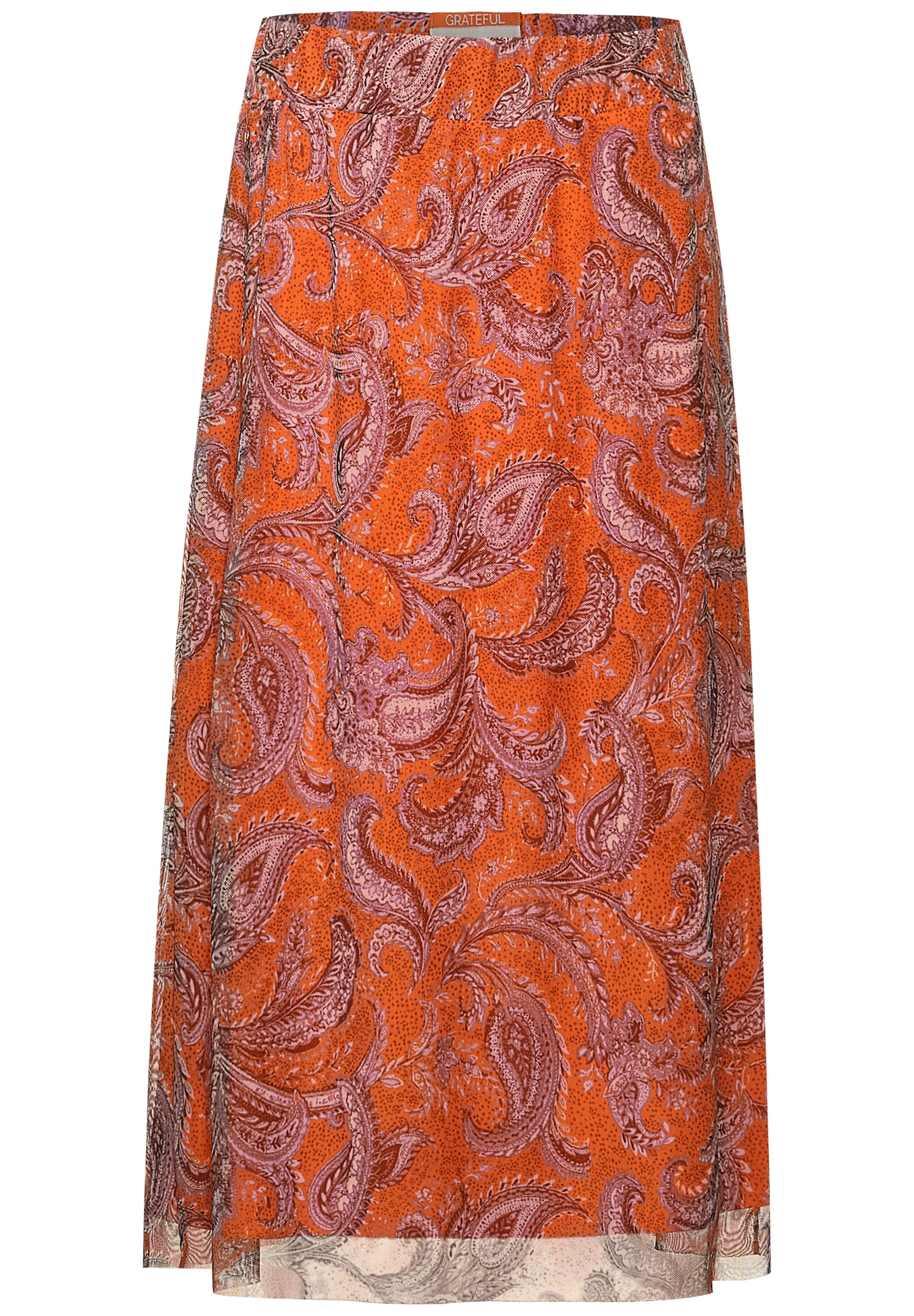 Mesh-Rock mit Paisley