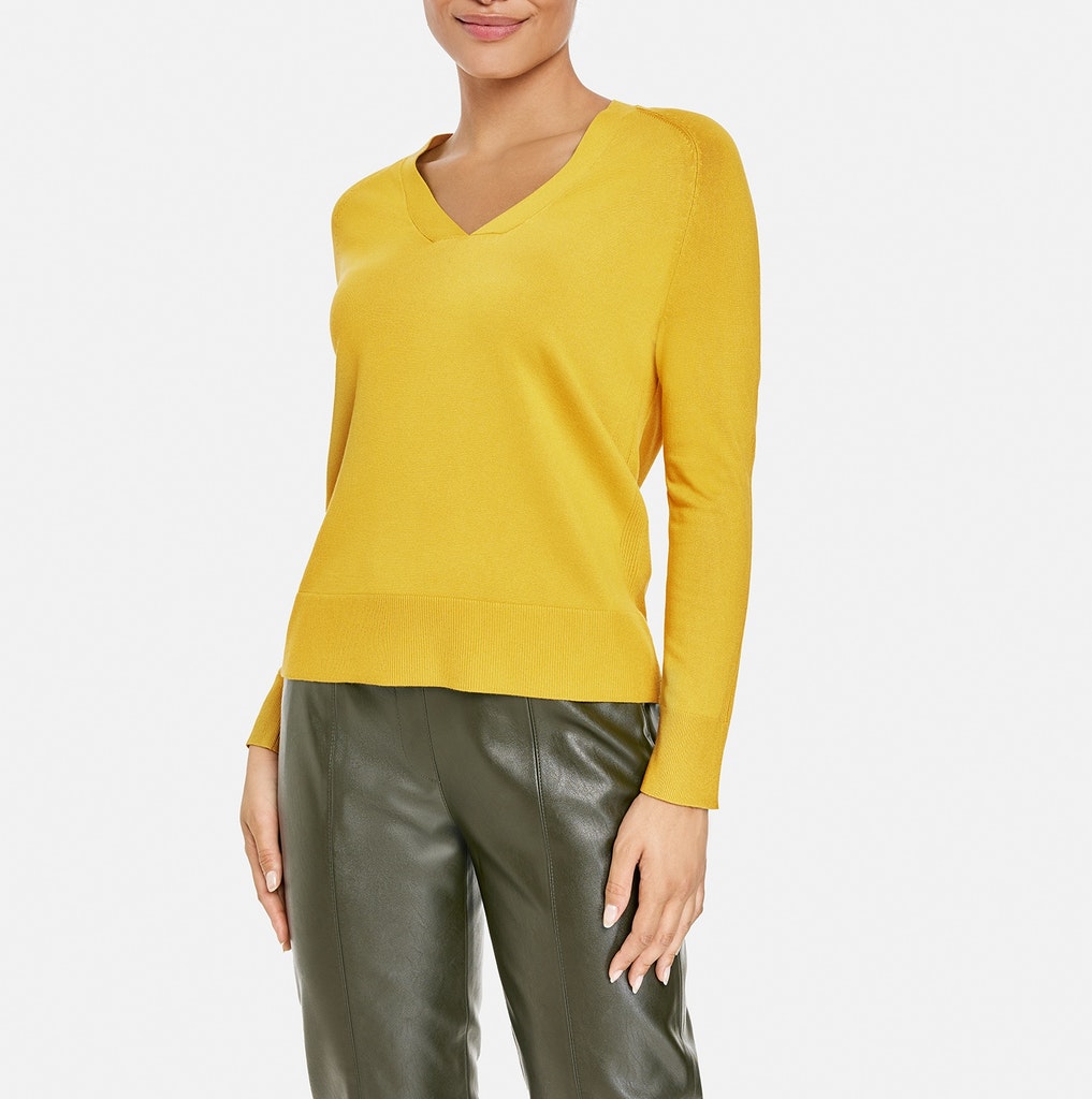 Pullover mit V-Ausschnitt