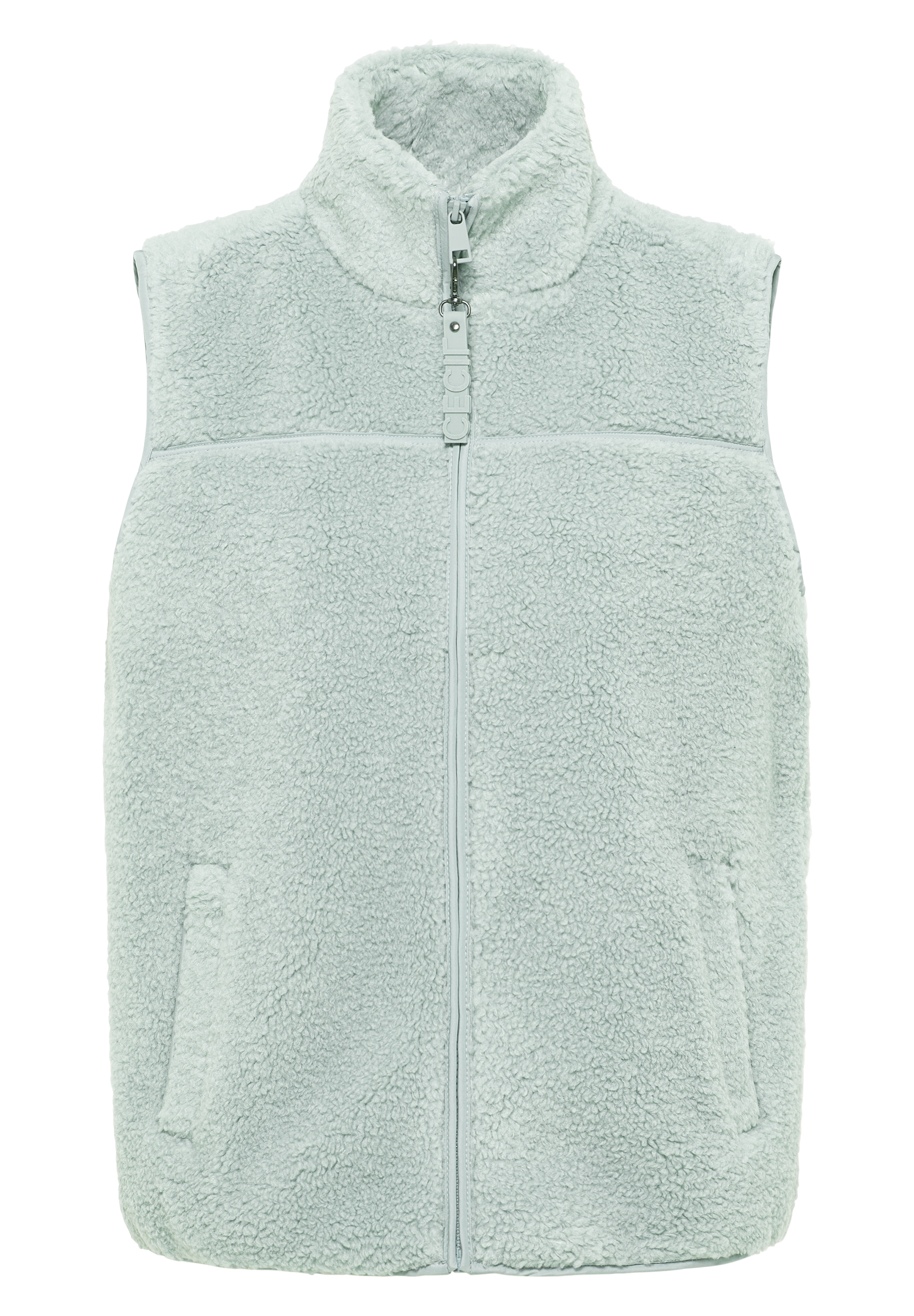 Kurze Teddy Weste