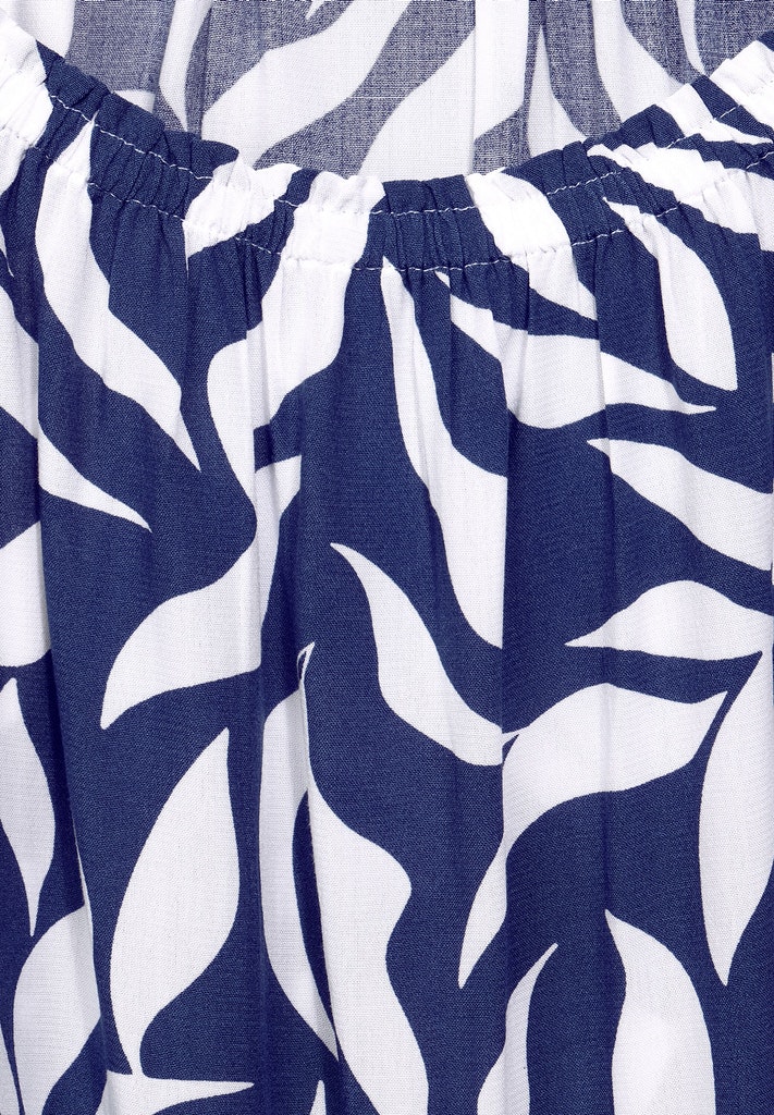 Carmen Bluse mit Print
