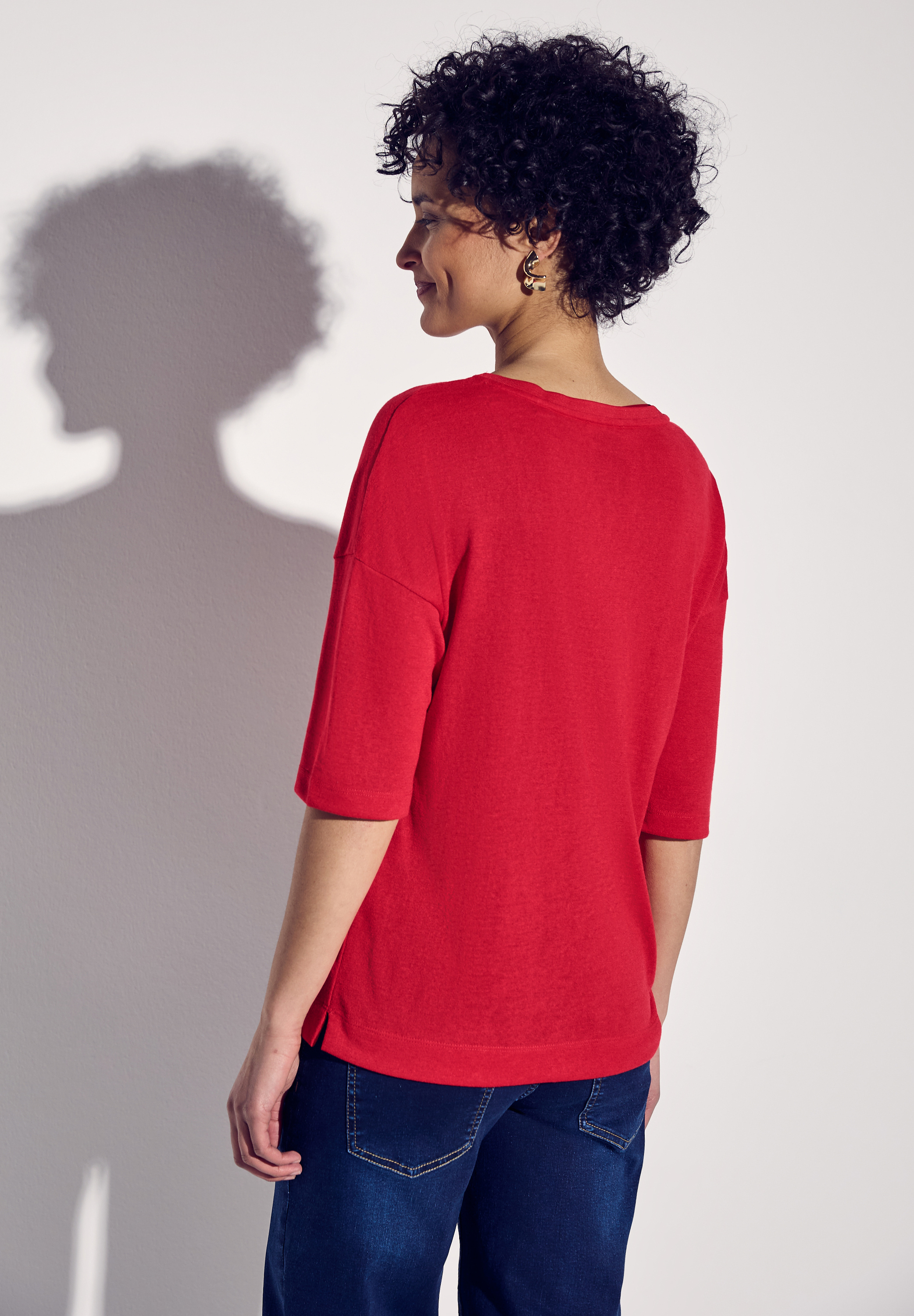 Leinen-Look Shirt