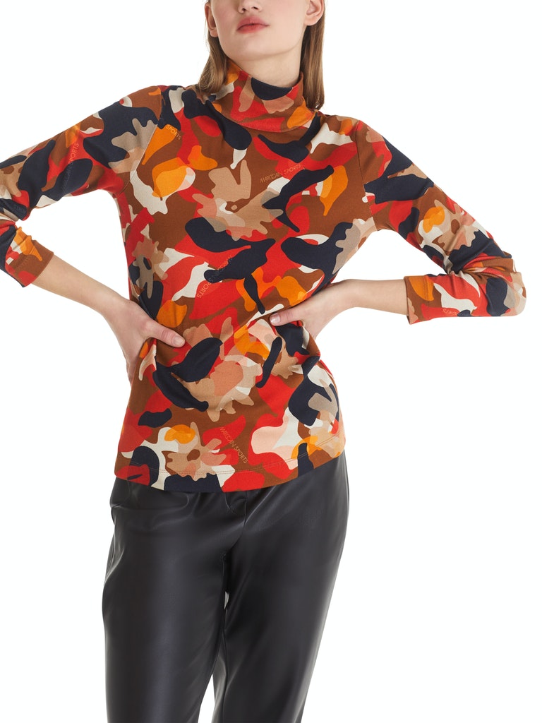 Shirt mit Camouflage-Print