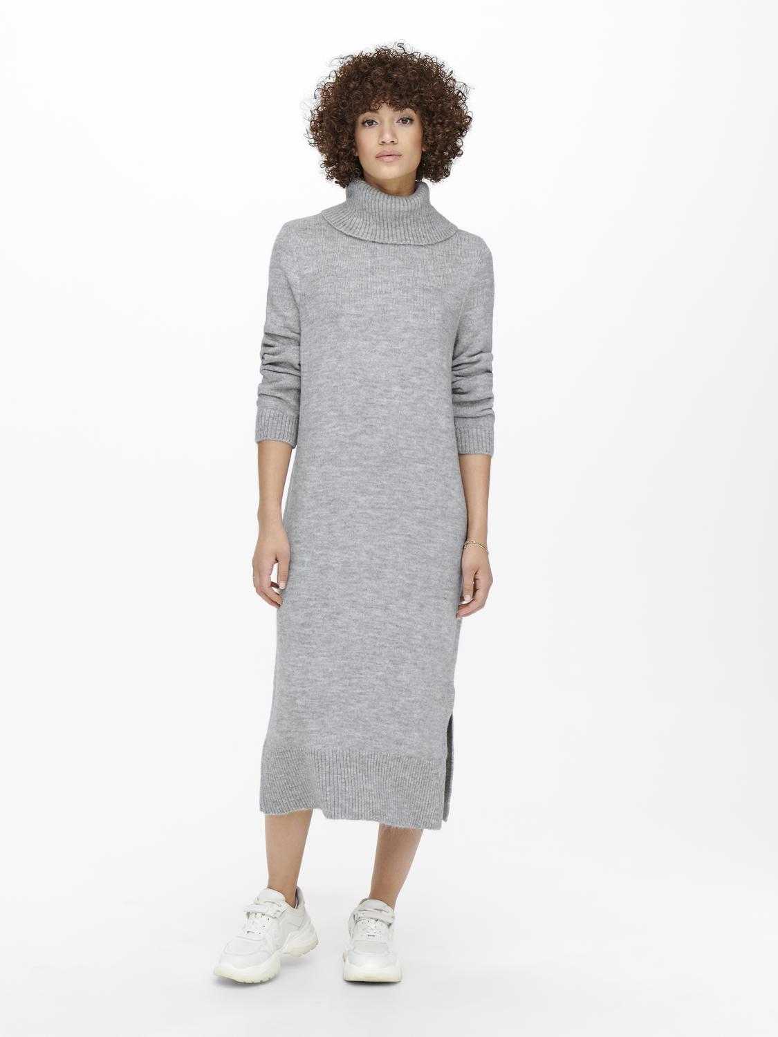 ONLBRANDIE L/S ROLL NECK DRESS KNT NOOS