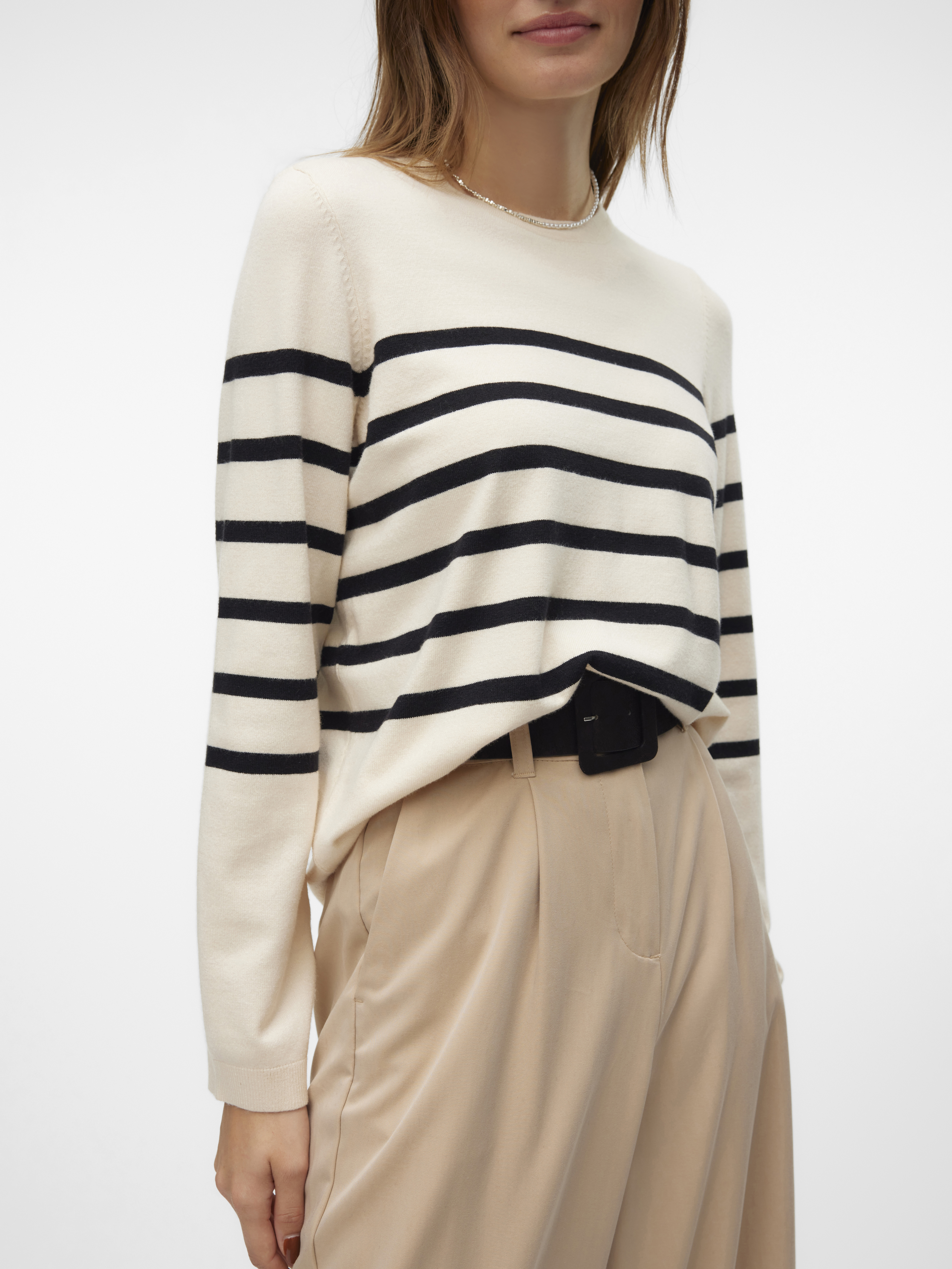 VMSABA PLAIN LS O-NECK PULLOVER GA NOOS