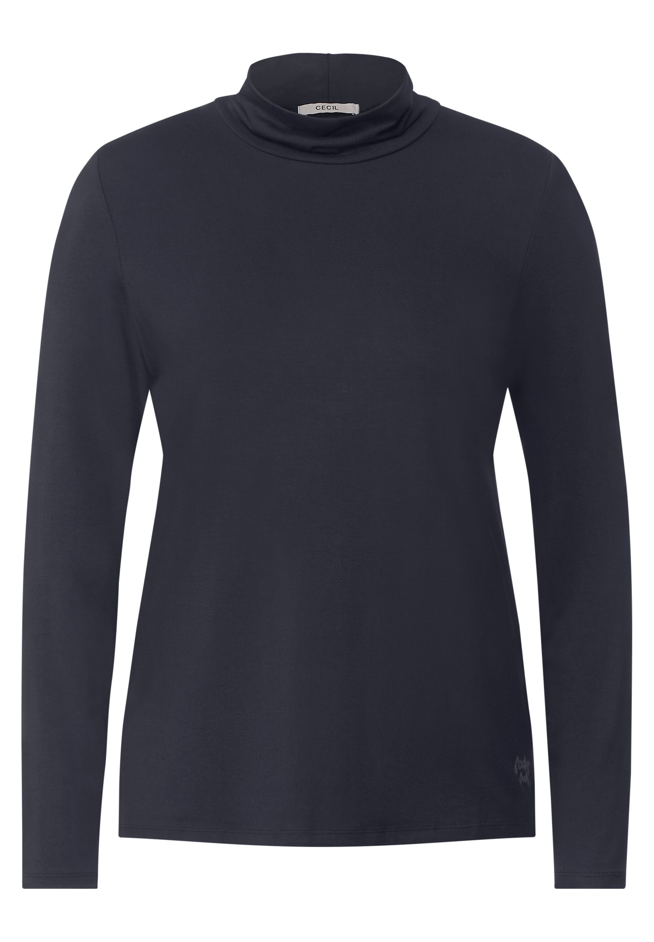 Shirt mit hohem Kragen