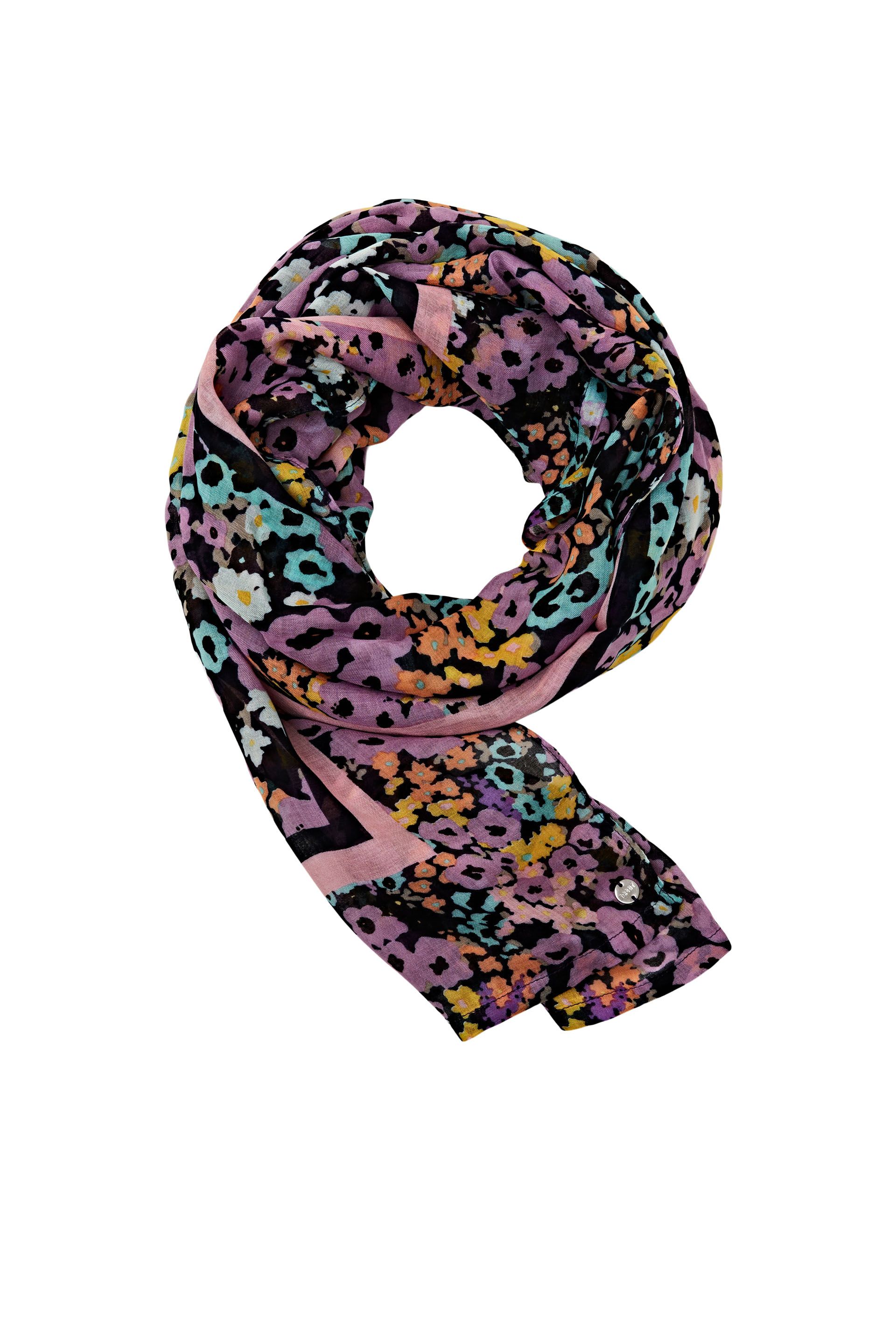 Leichter Schal mit Print