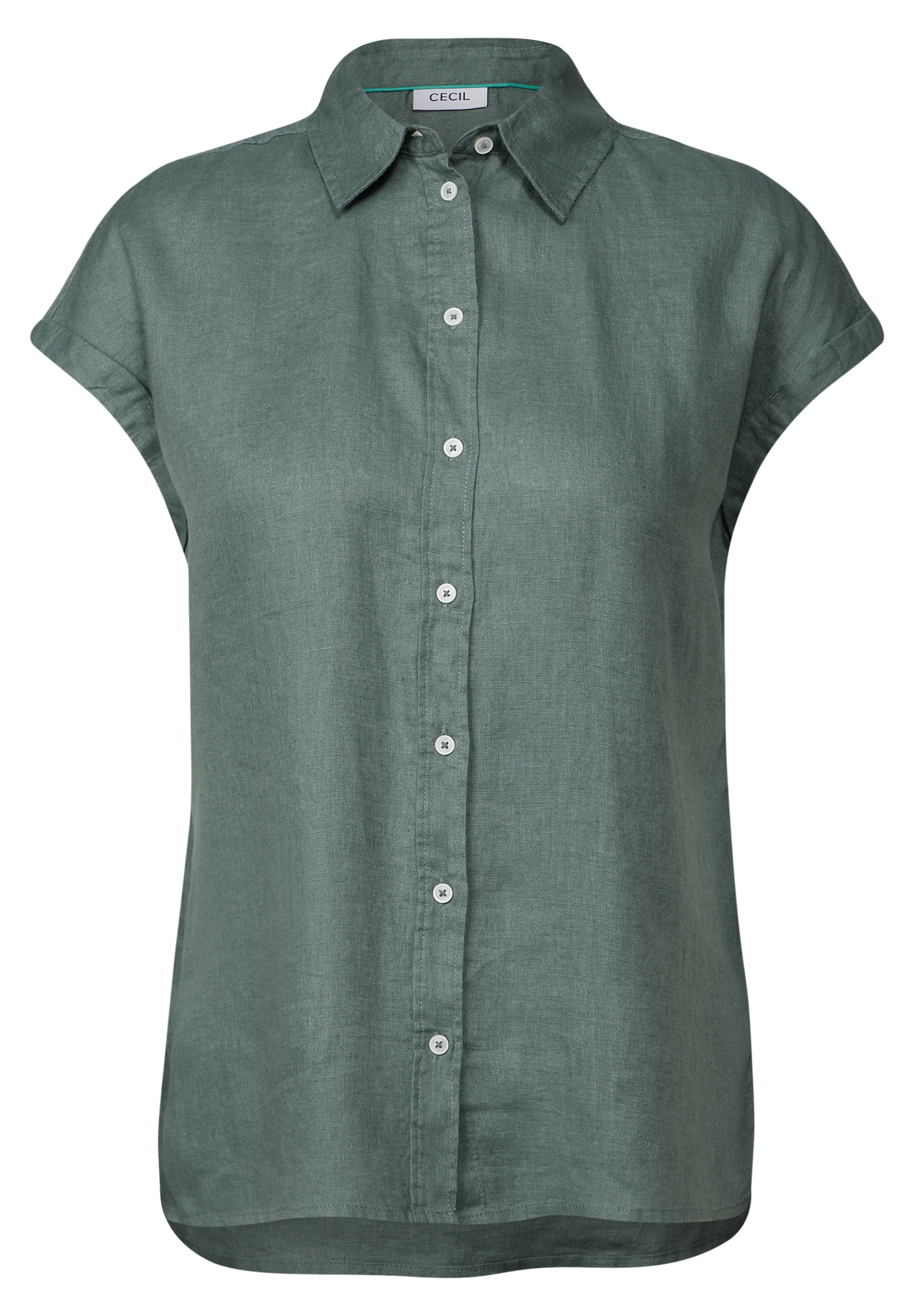 Leinen-Hemdbluse