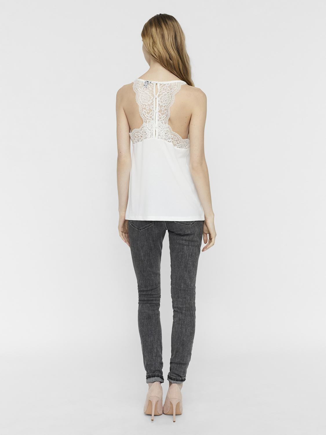 VMANA S/L LACE TOP GA NOOS