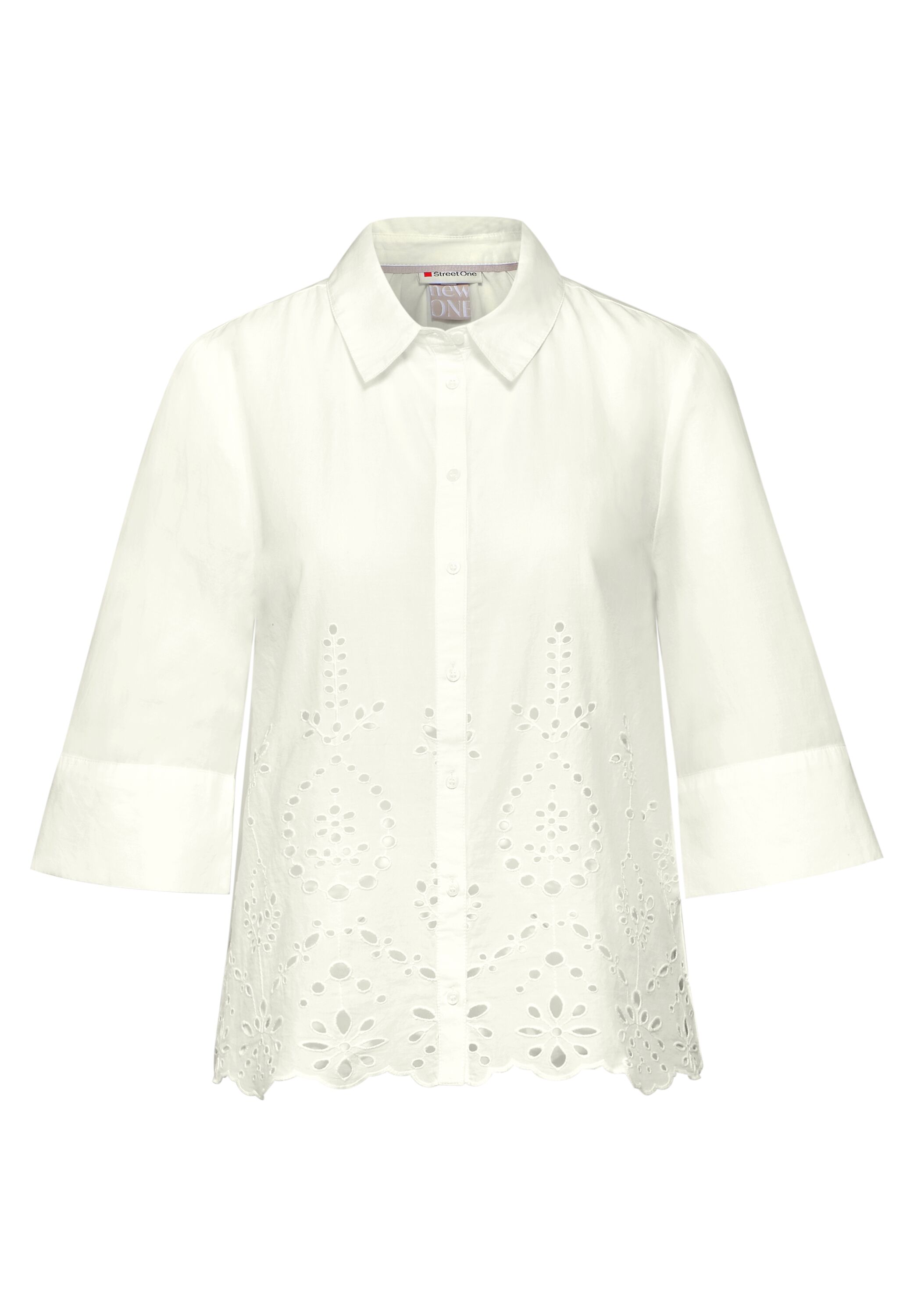 Bluse mit Stickerei