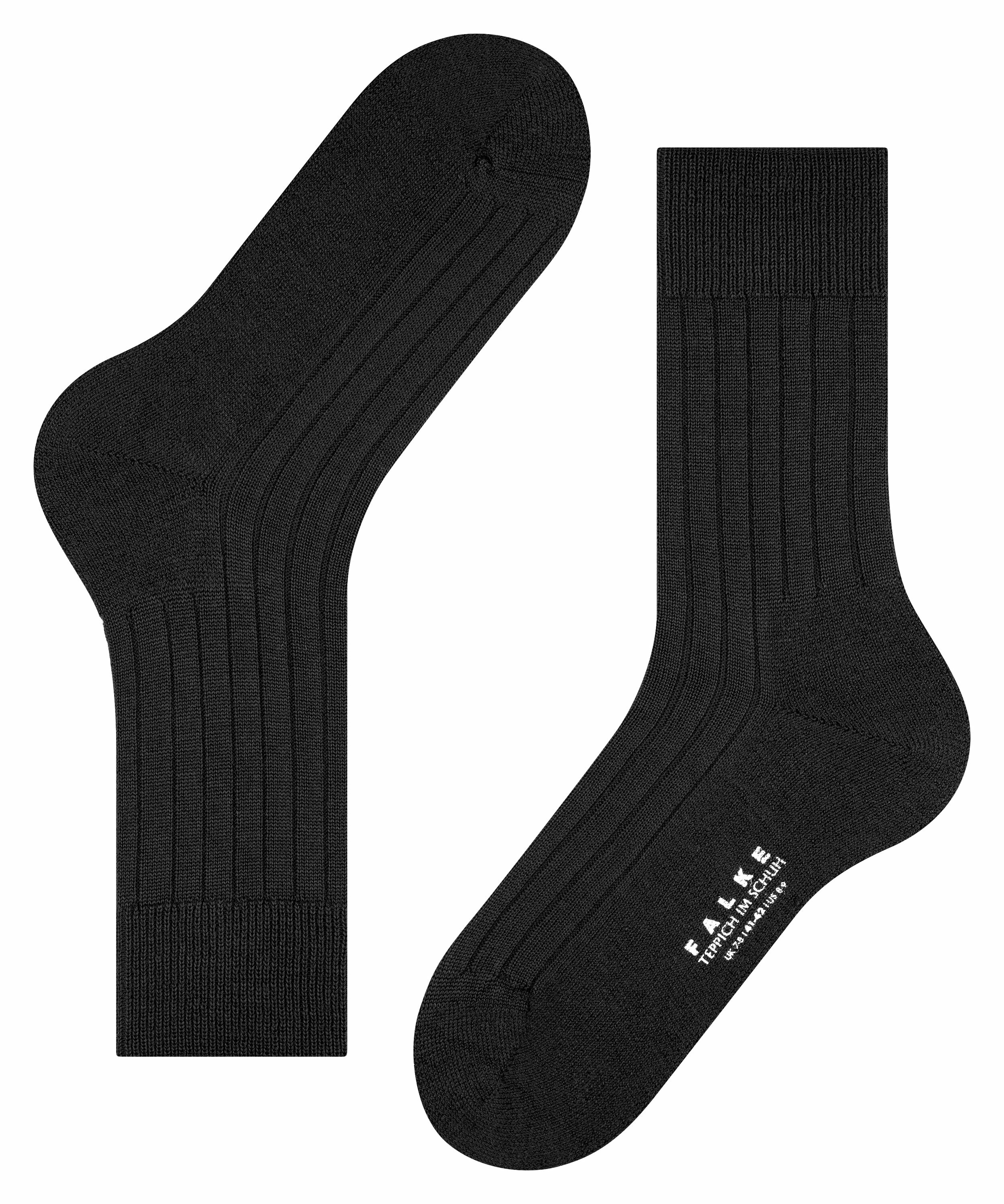 Socken Teppich im Schuh