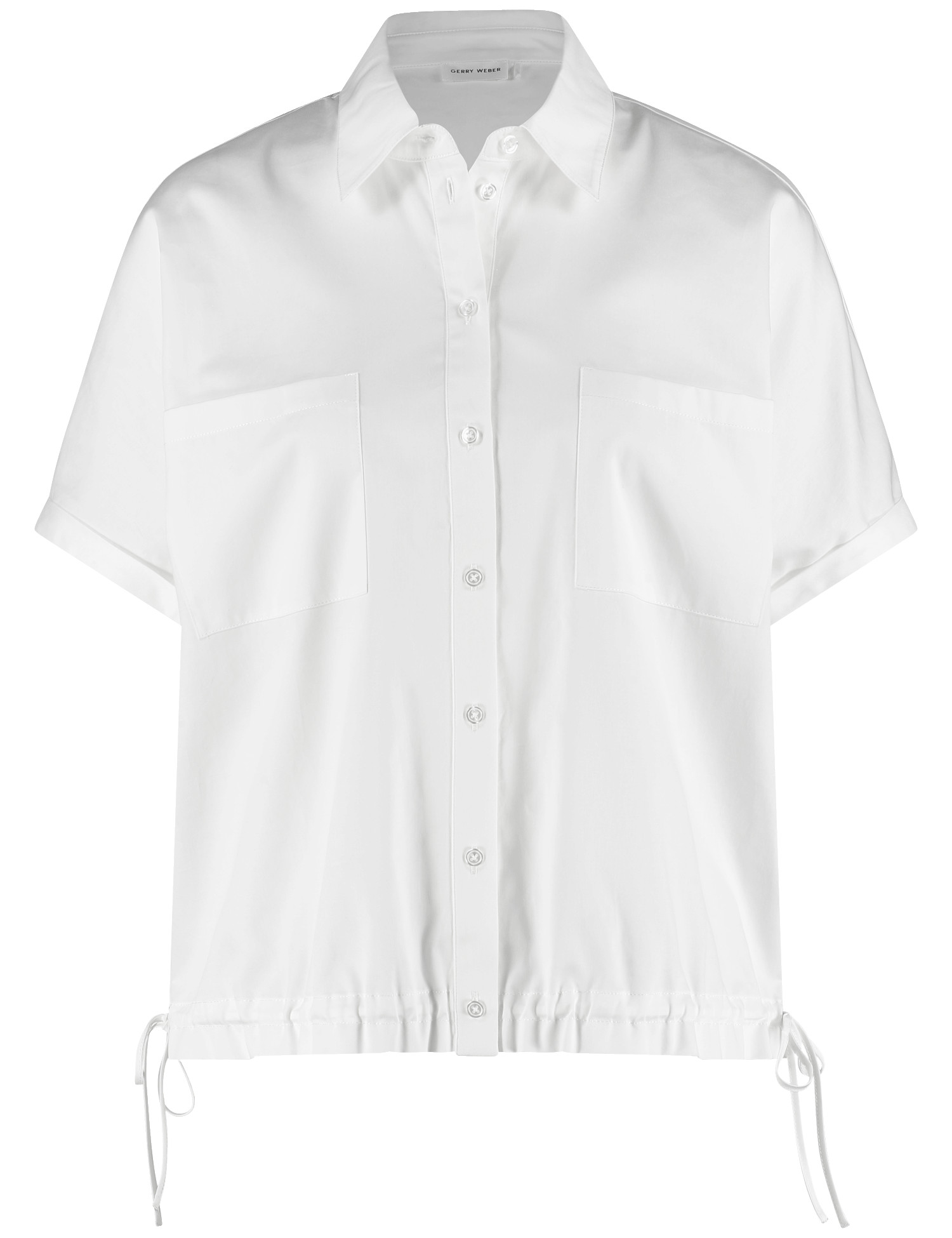 Baumwollbluse mit Tunnelband