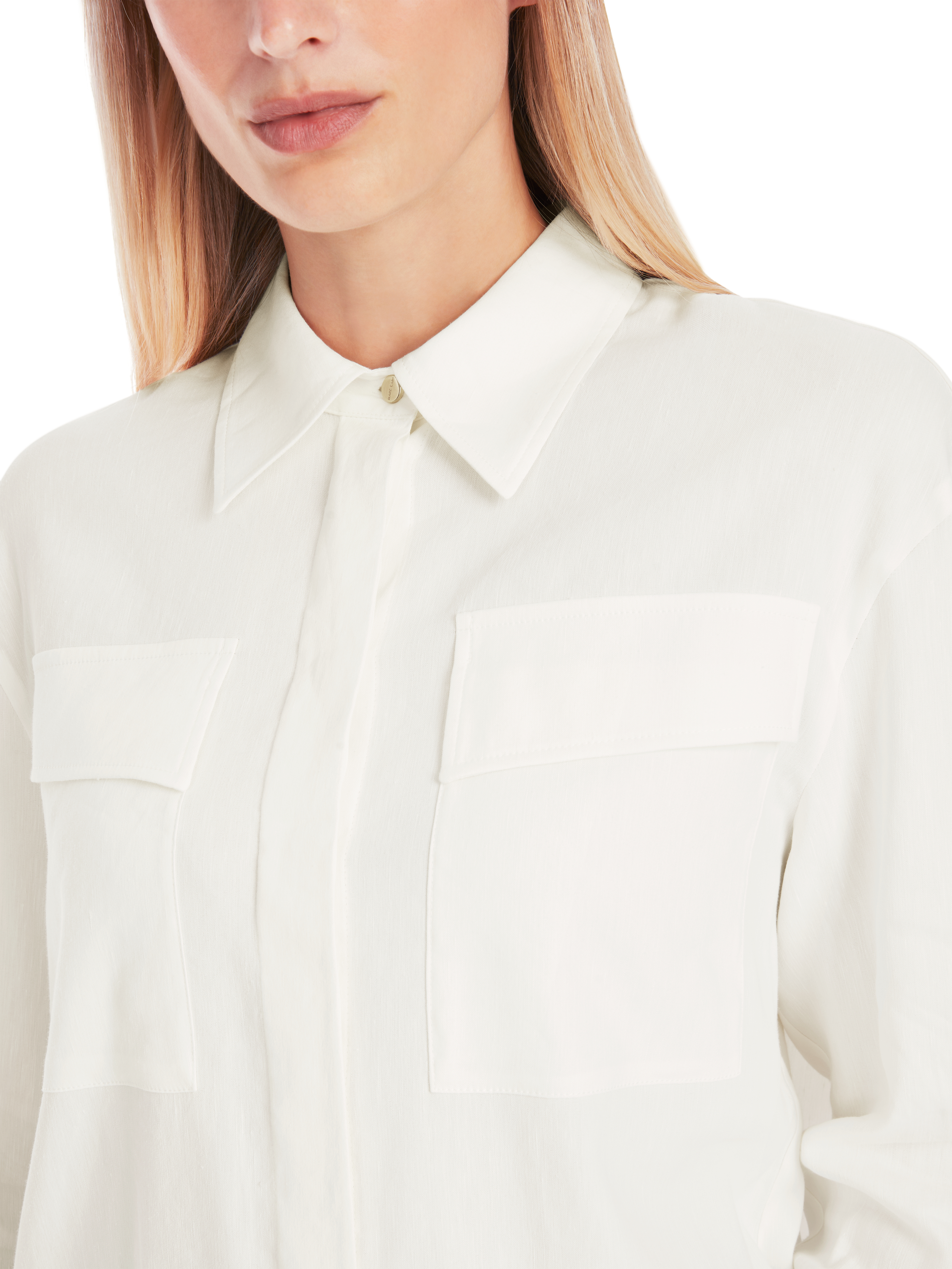 Oversized Hemdbluse im Utility Style