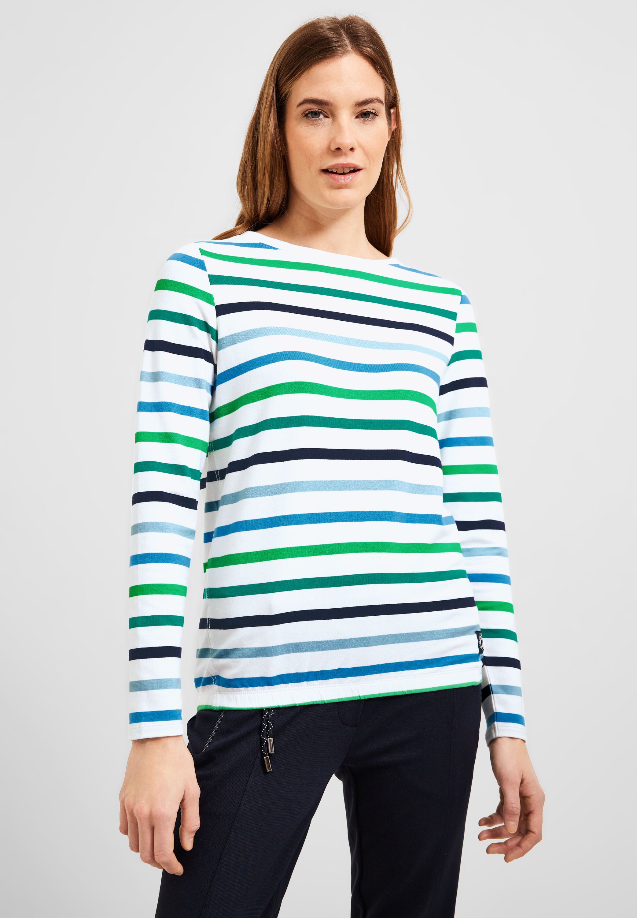 Multicolor Streifen Shirt