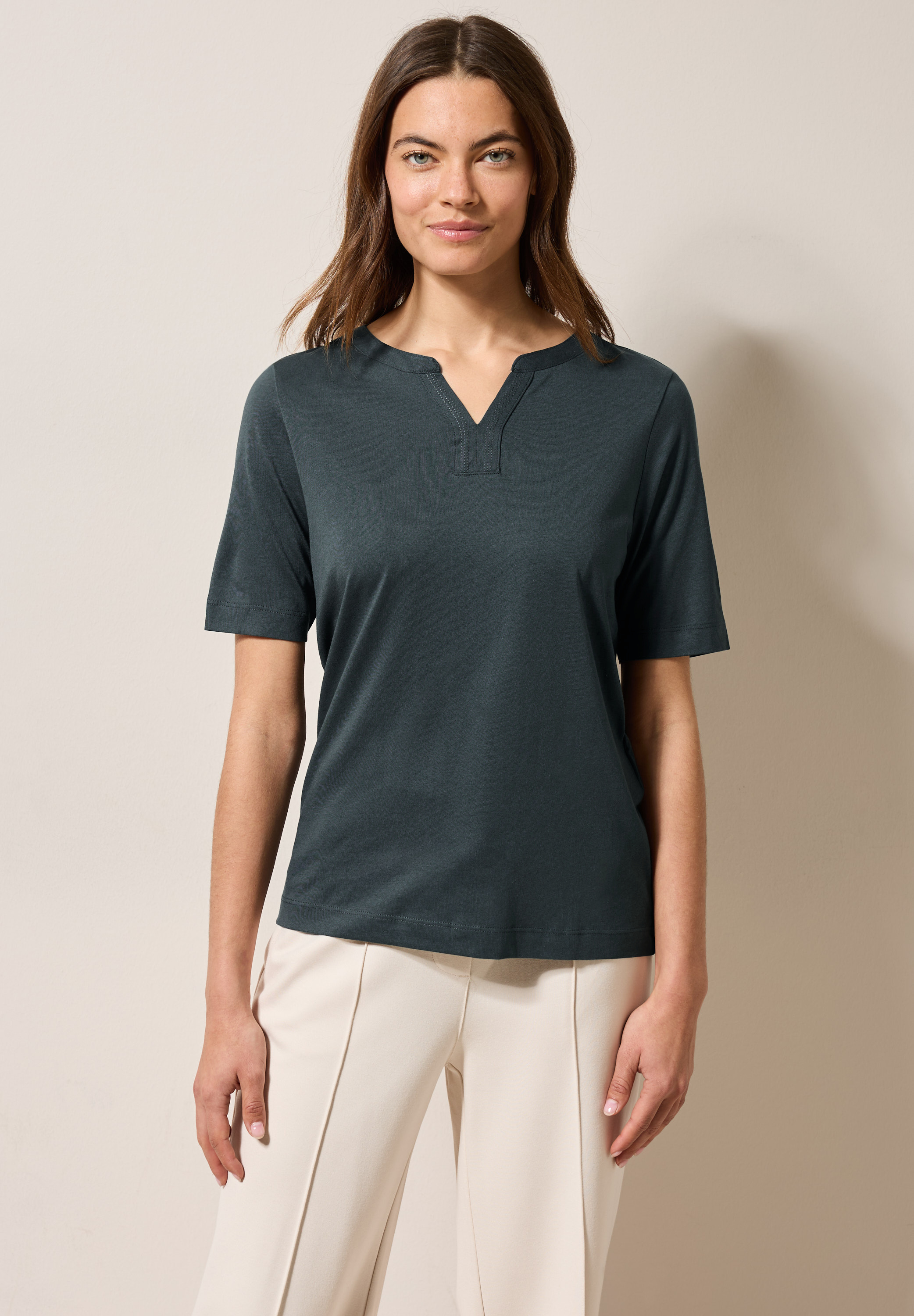 Shirt im Tunika-Look
