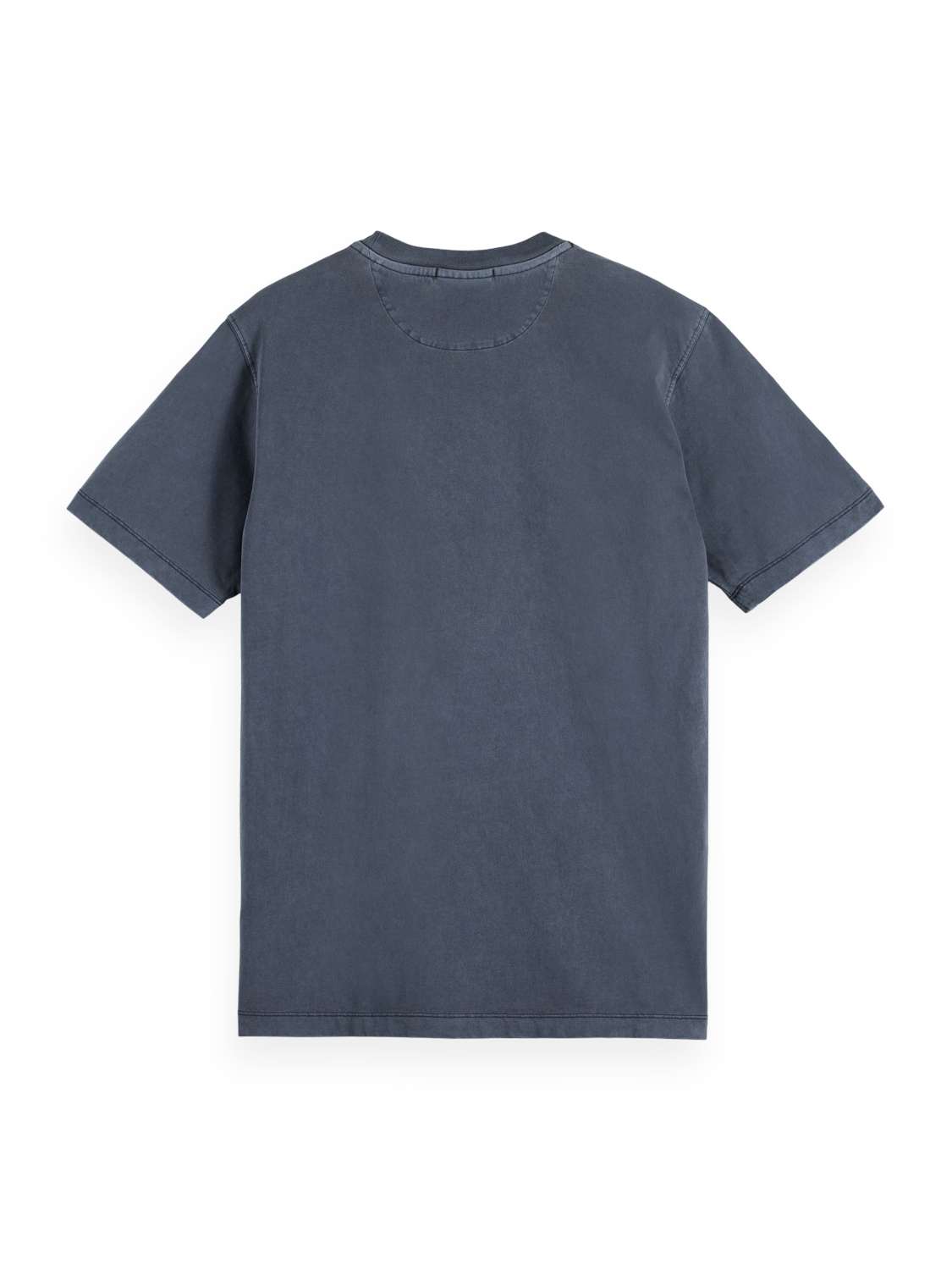 Garment dye logo embroidery tee