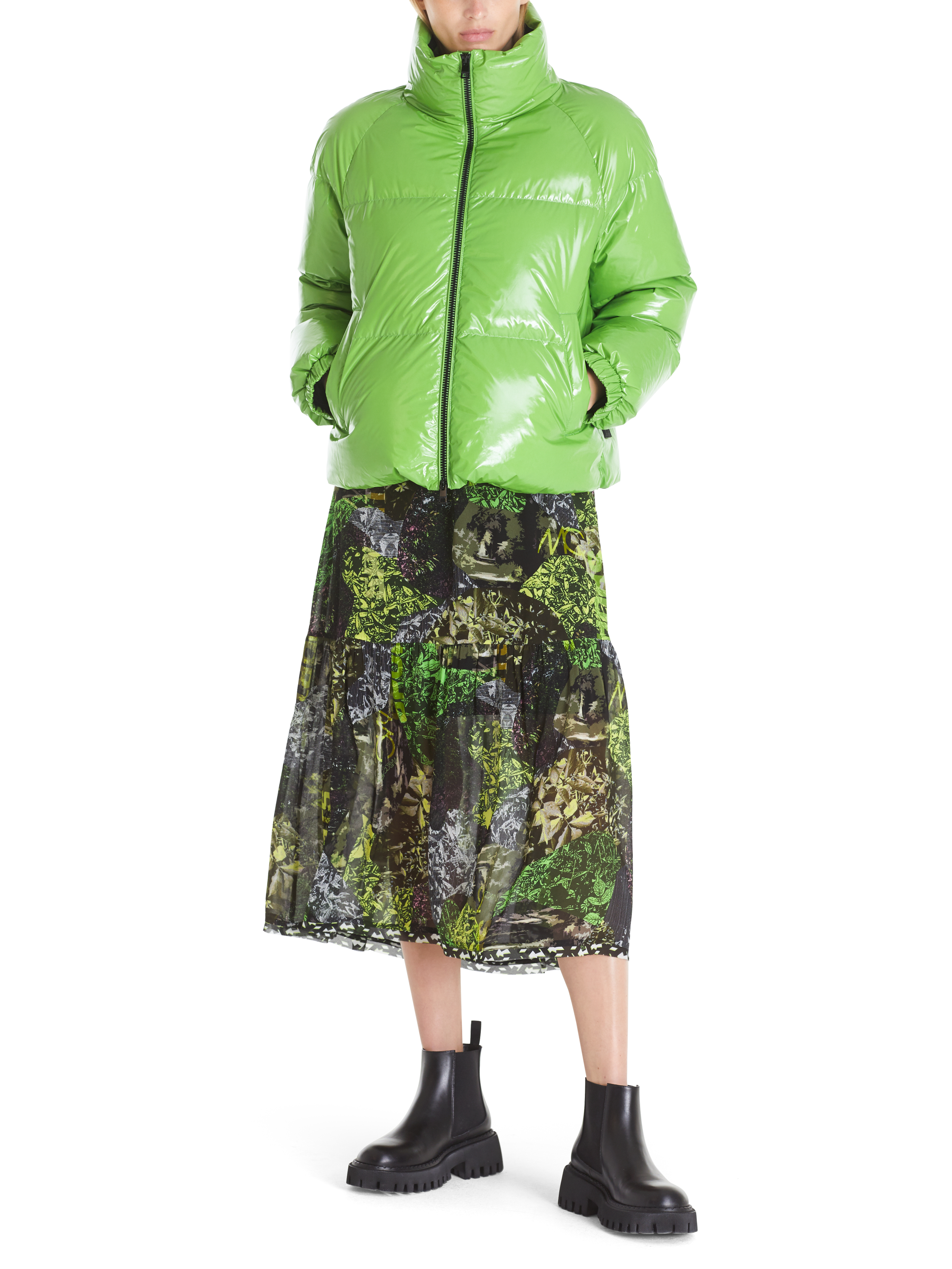 Daunenjacke mit Steppung