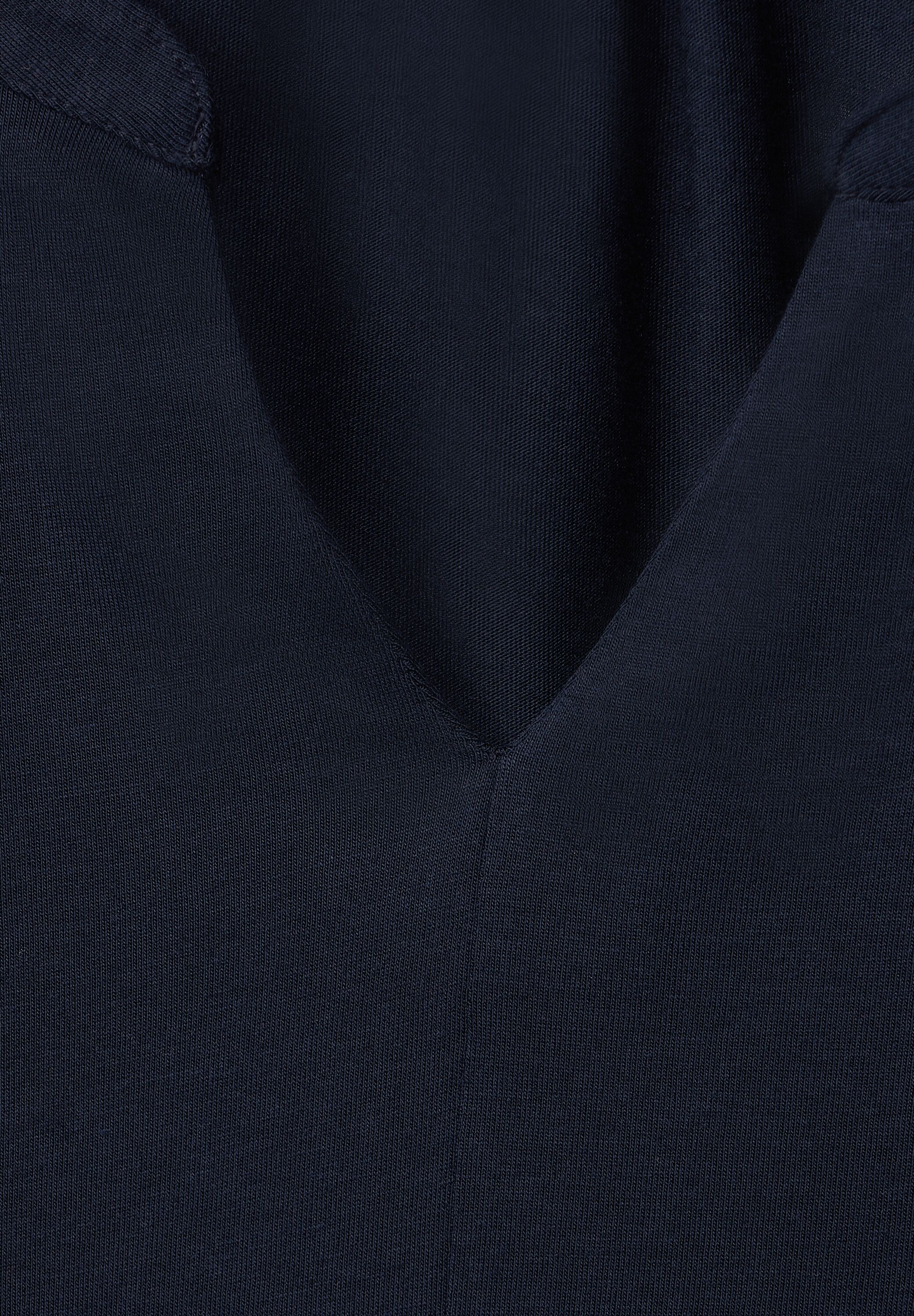 Jersey Shirt mit 3/4 Ärmel