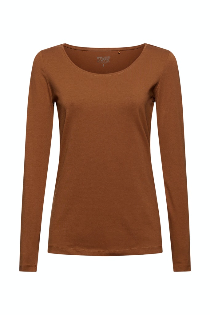 Longsleeve aus Bio-Baumwolle/Stretch