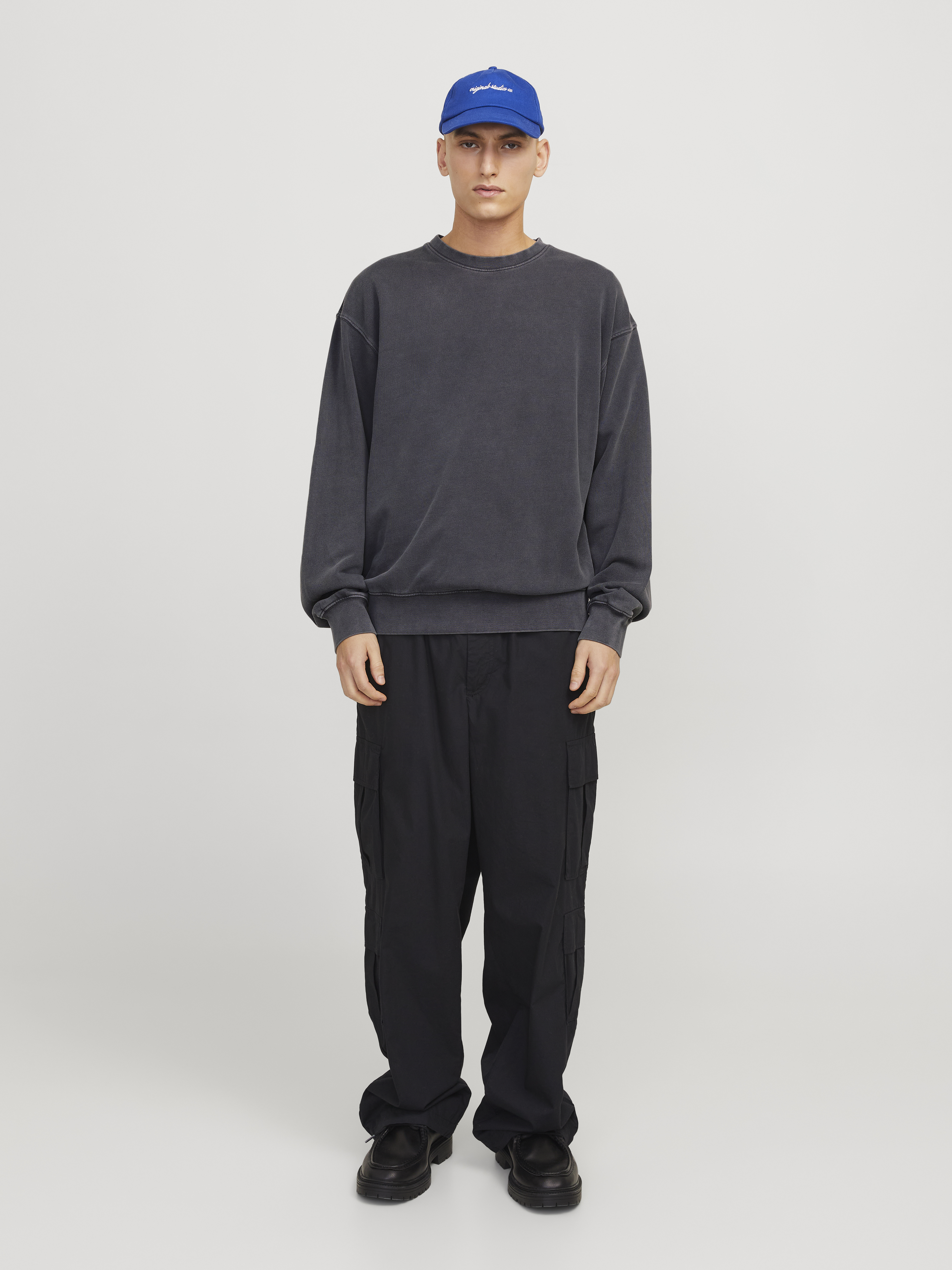 JJECHARGE FADED SWEAT CREW NECK NOOS