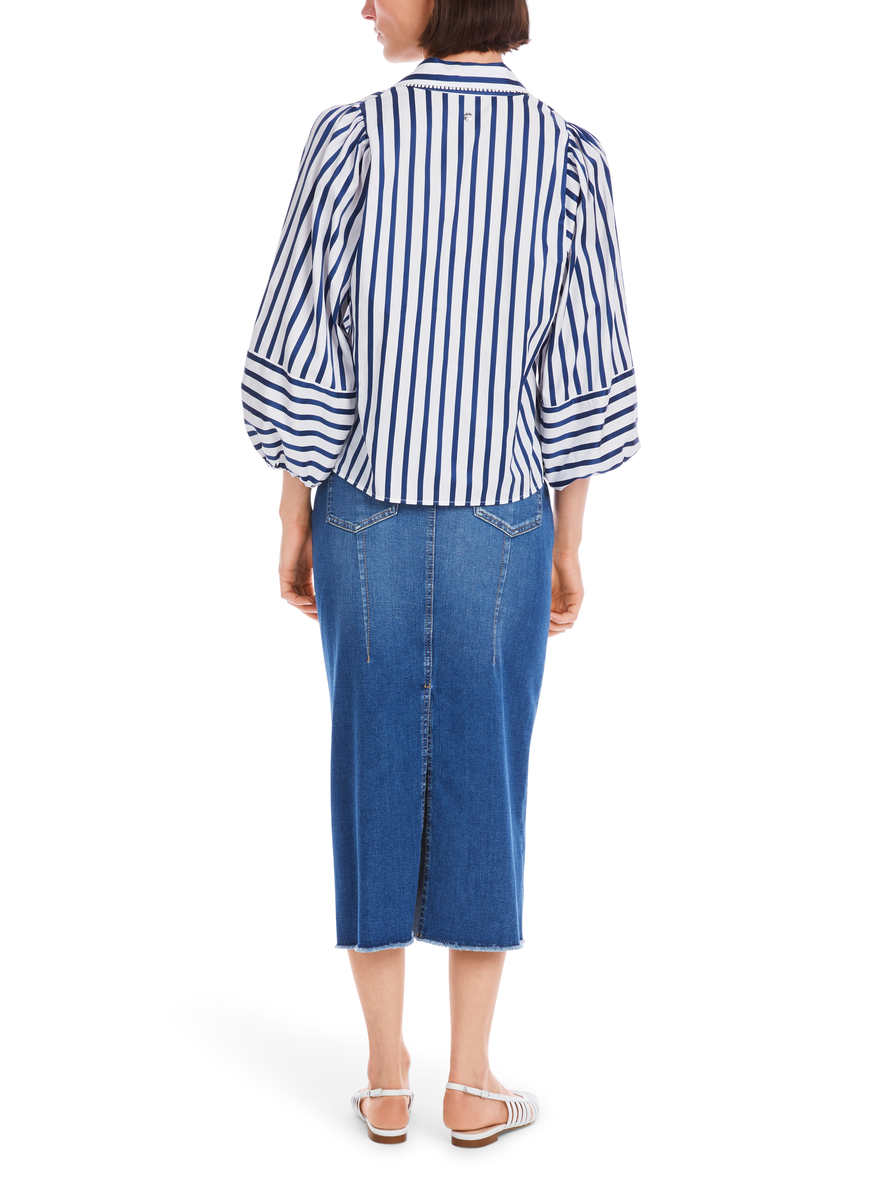 Bluse mit Quasten-Borte