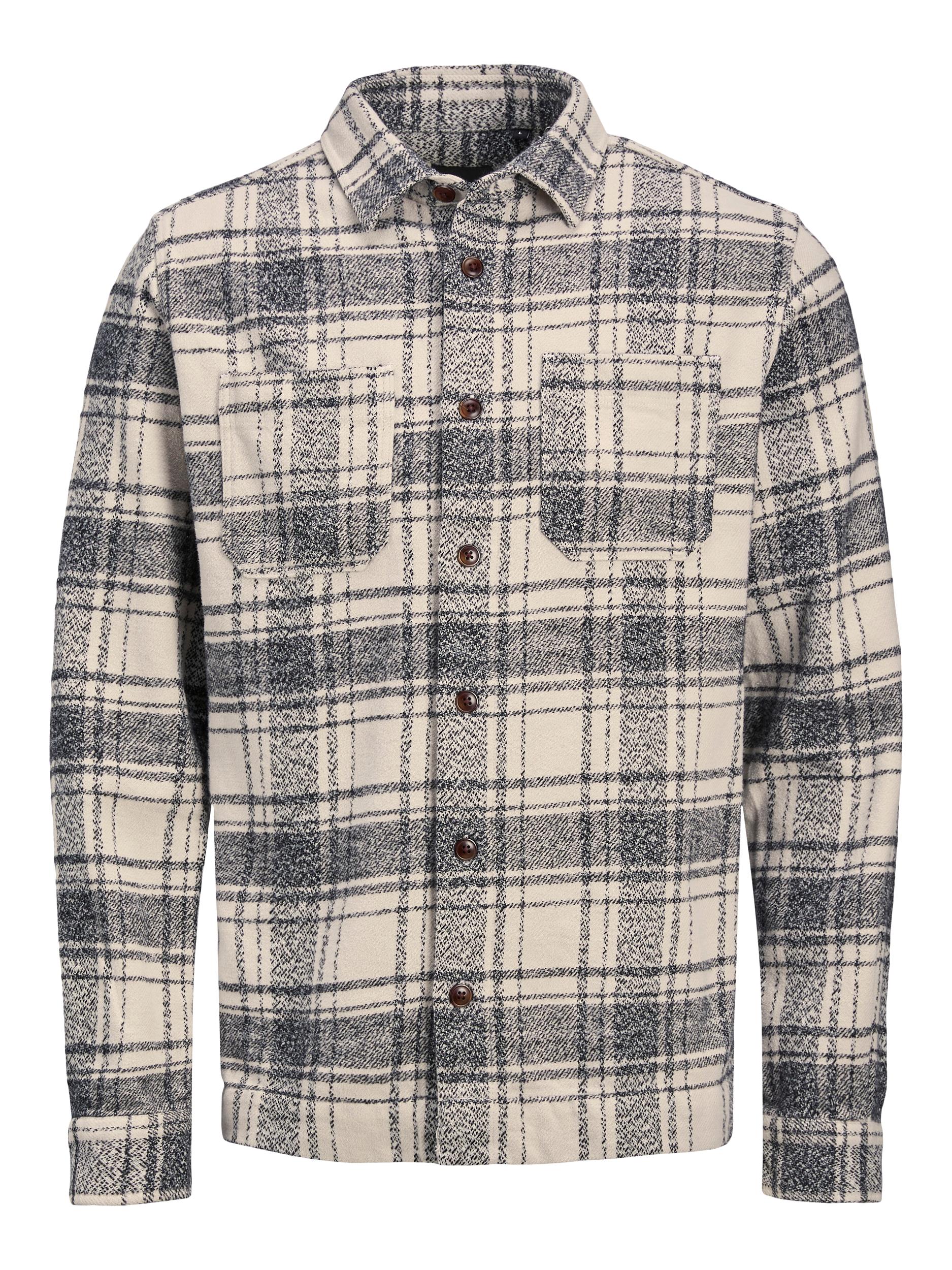 JJELOGAN CHECK OVERSHIRT L/S SN