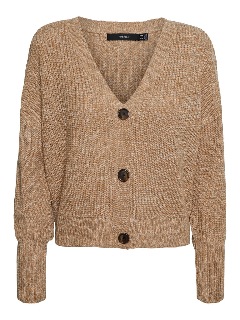 VMLEA LS V-NECK CUFF CARDIGAN COLOR