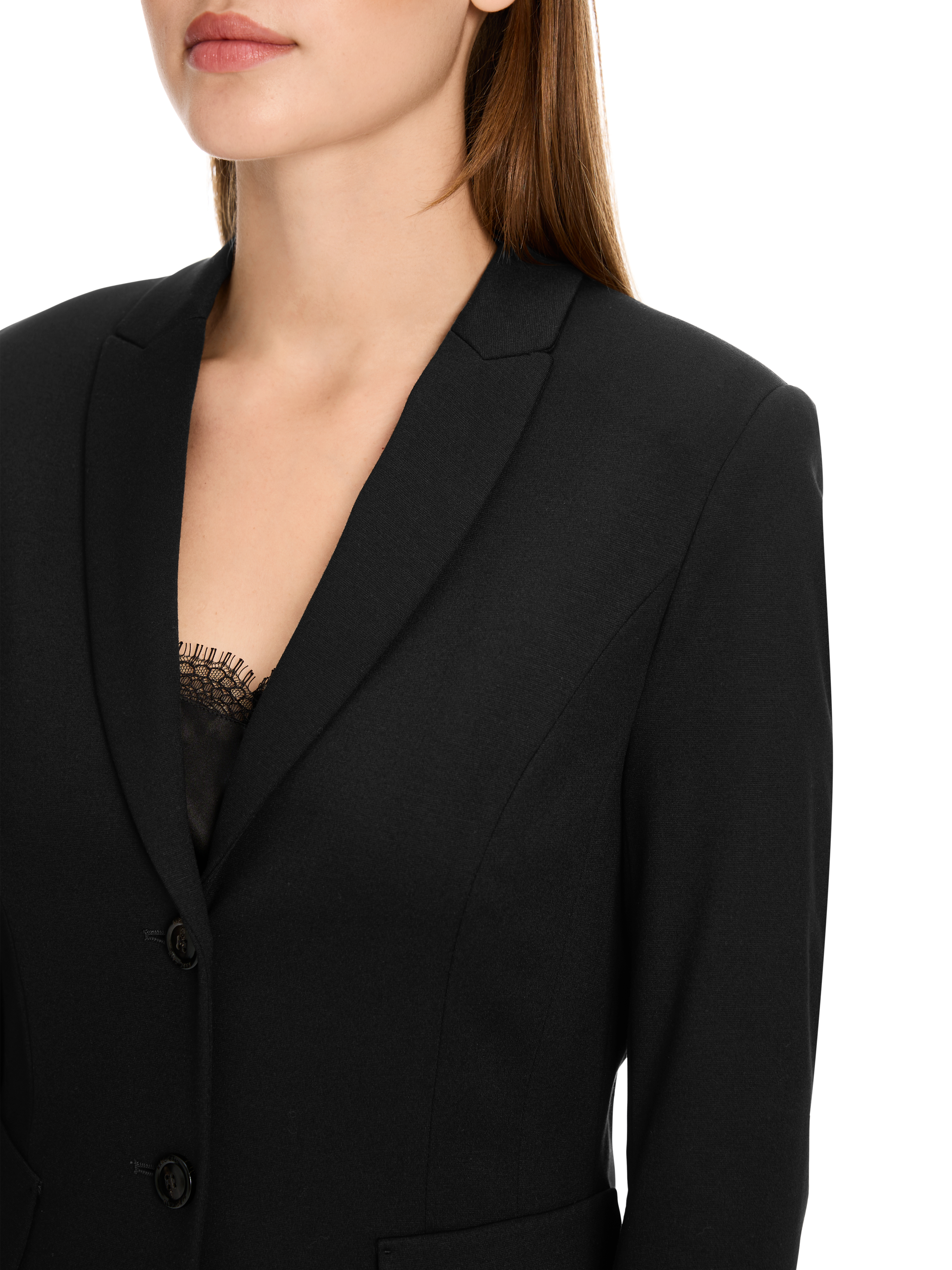 Leichter Blazer aus feinem Jersey
