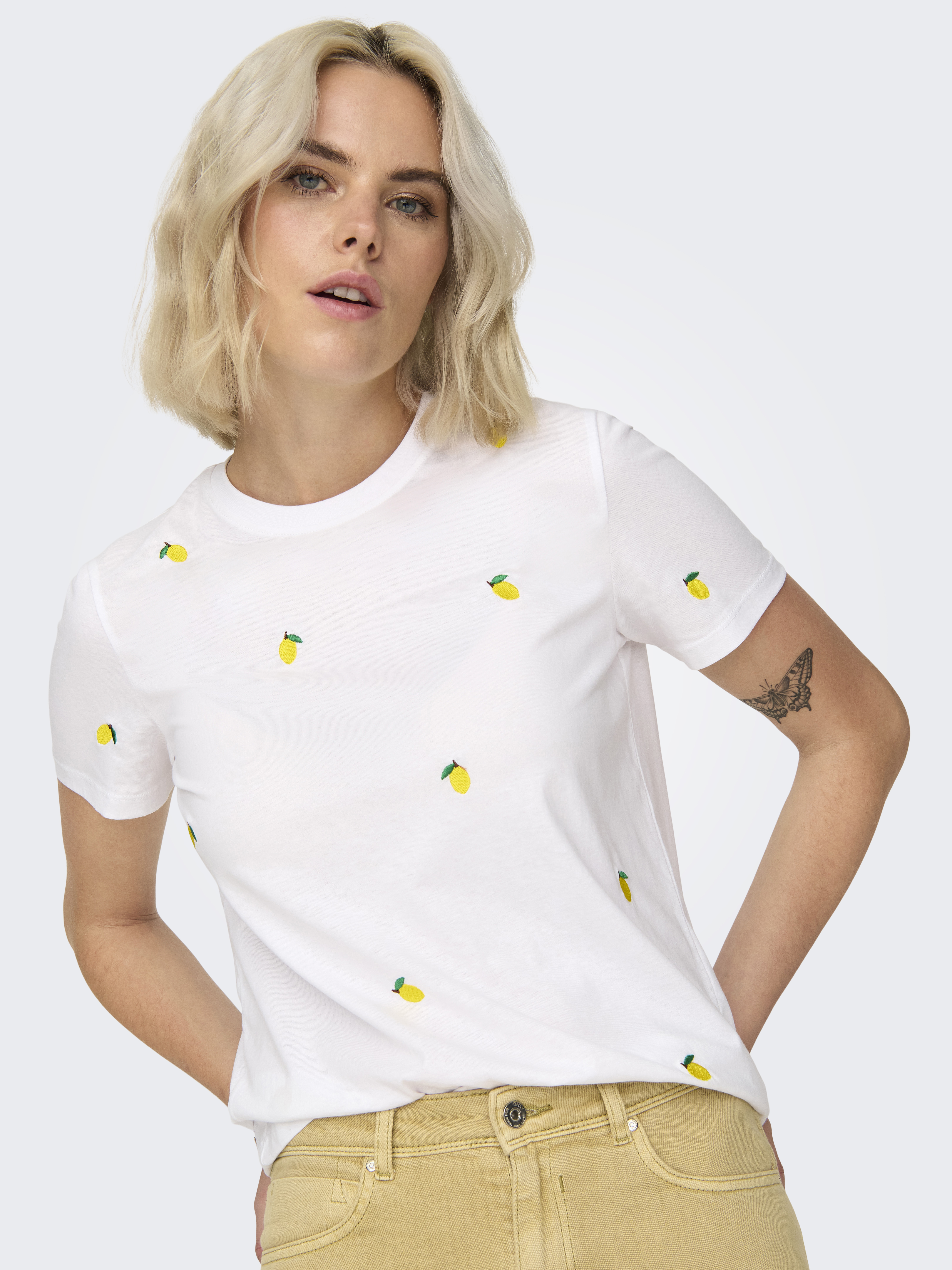 ONLKETTY LIFE S/S O-NECK TOP JRS NOOS