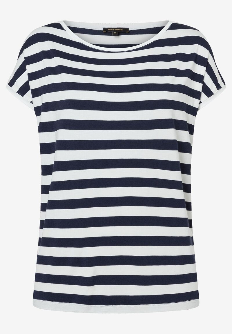 Streifenshirt  marine/ecru  Sommer-Kollektion