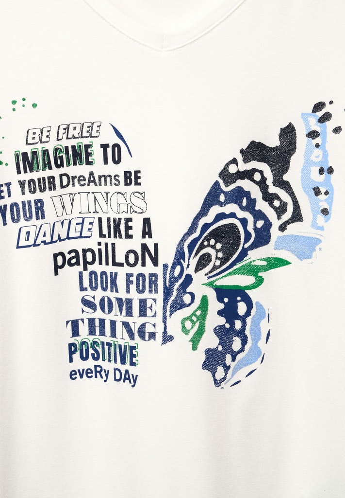 T-Shirt mit Frontprint
