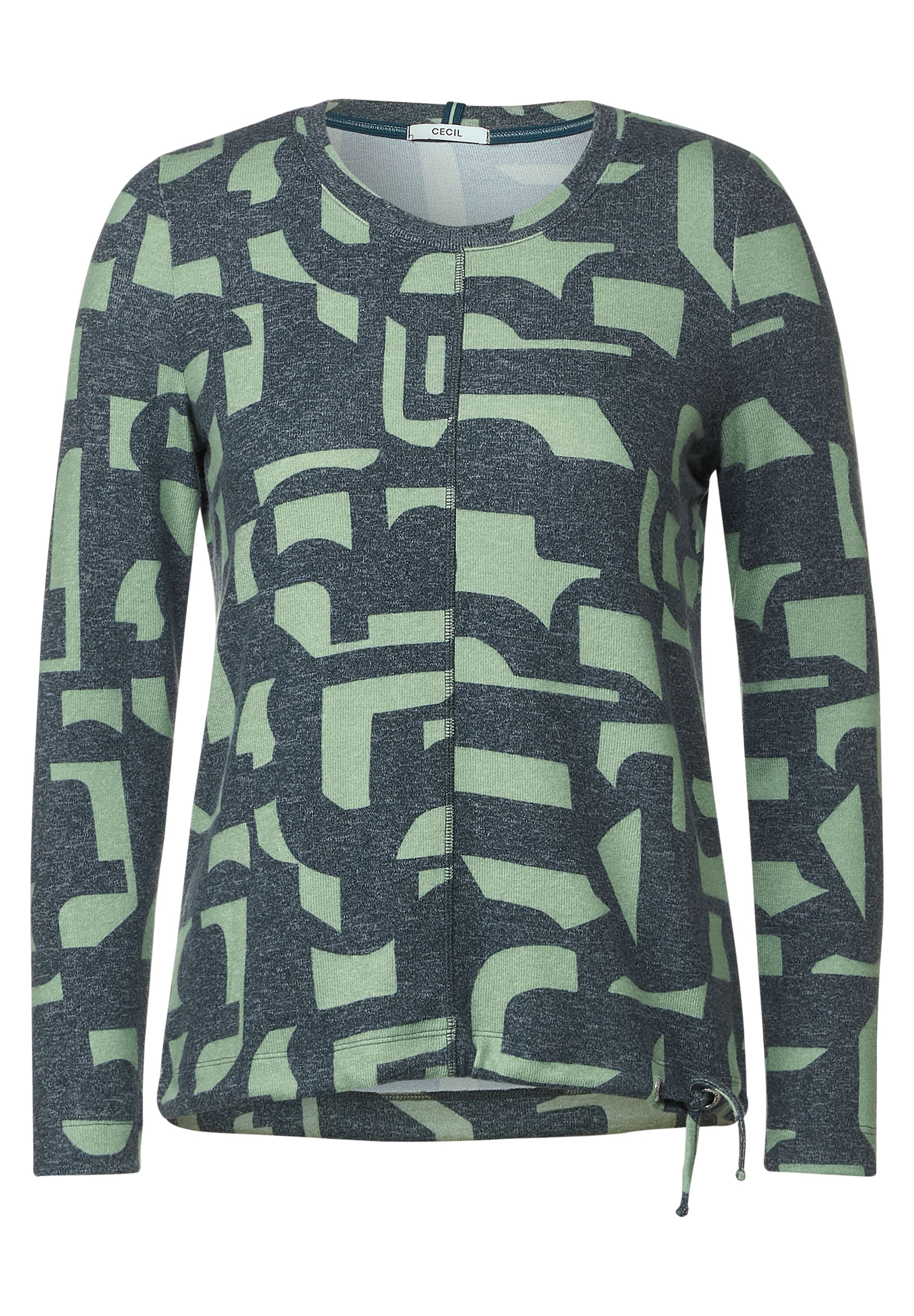 Shirt mit Letter Print