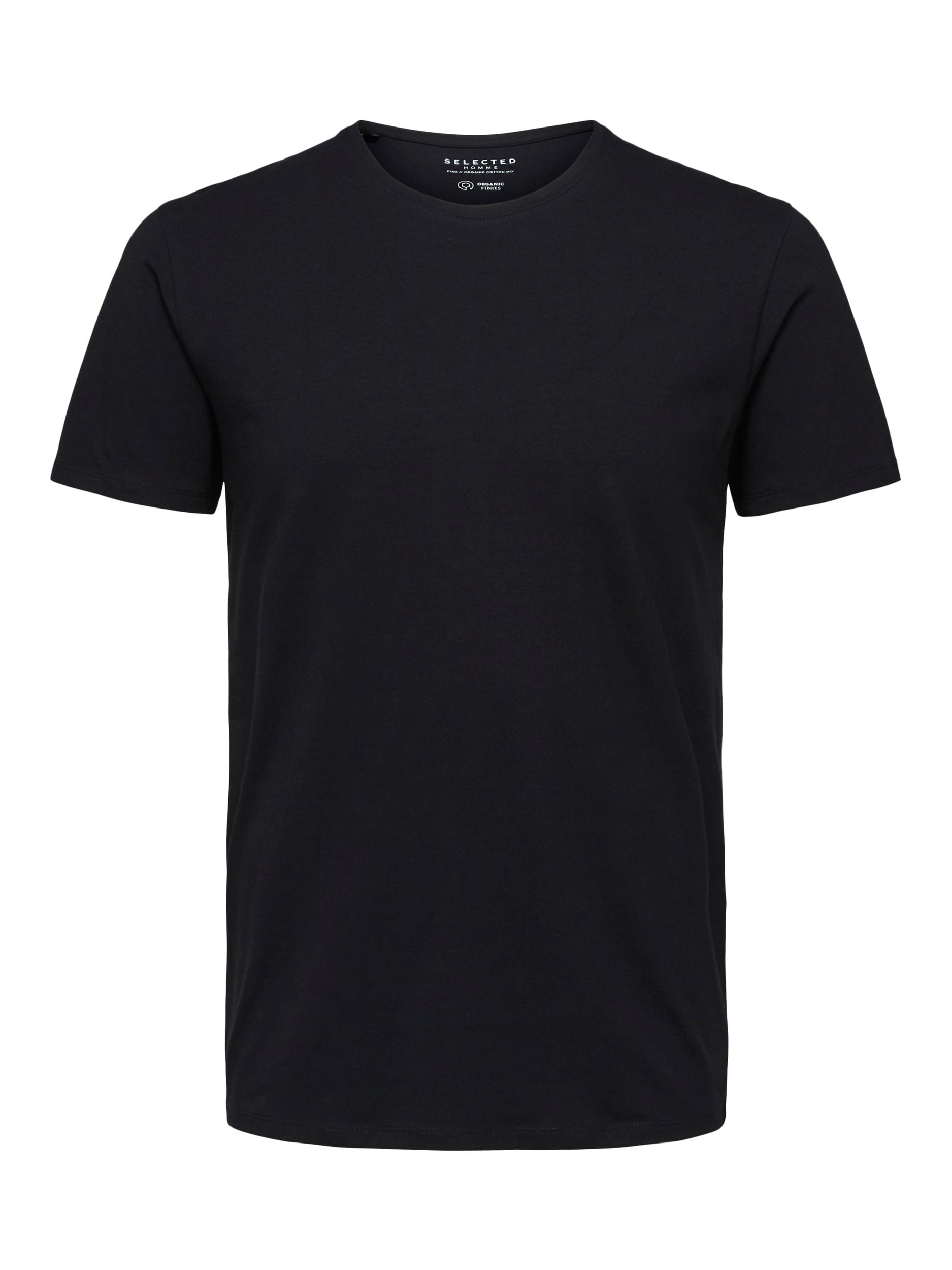SLHNEWPIMA SS O-NECK TEE B NOOS