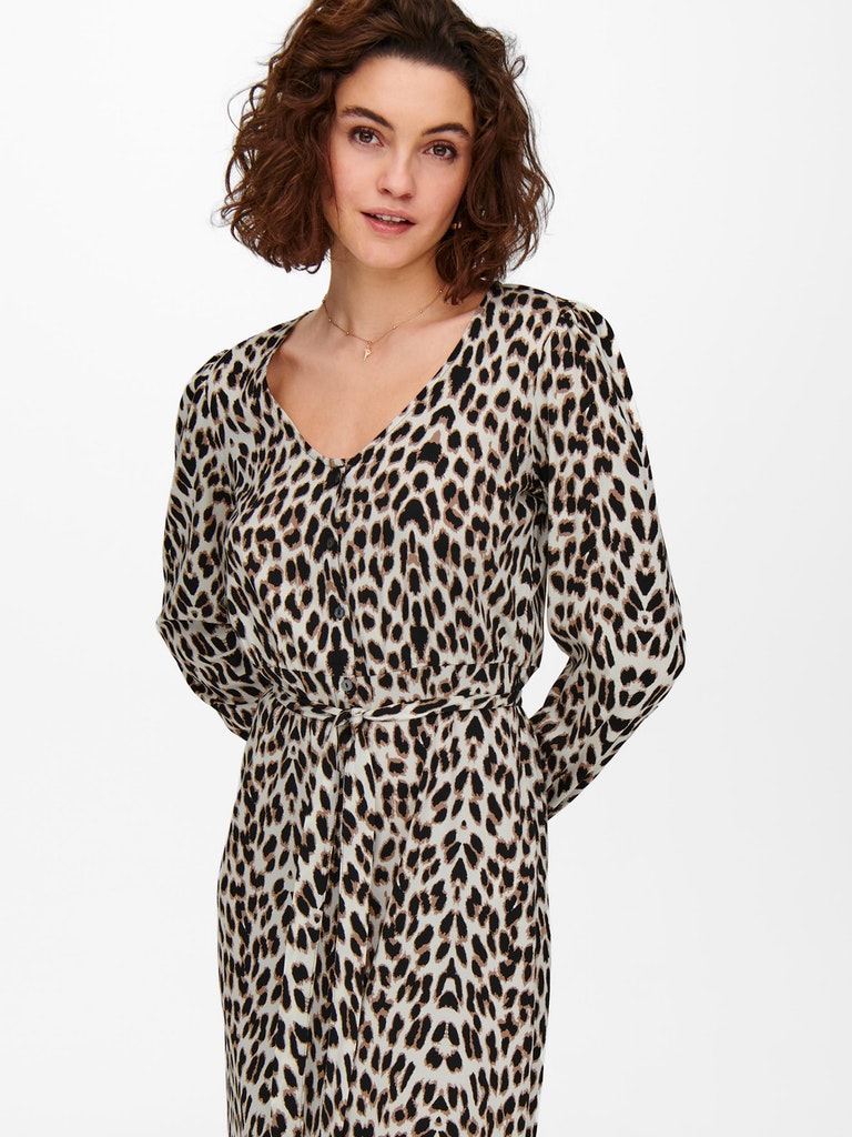 ONLPRIME L/S MIDI SHIRT DRESS PTM