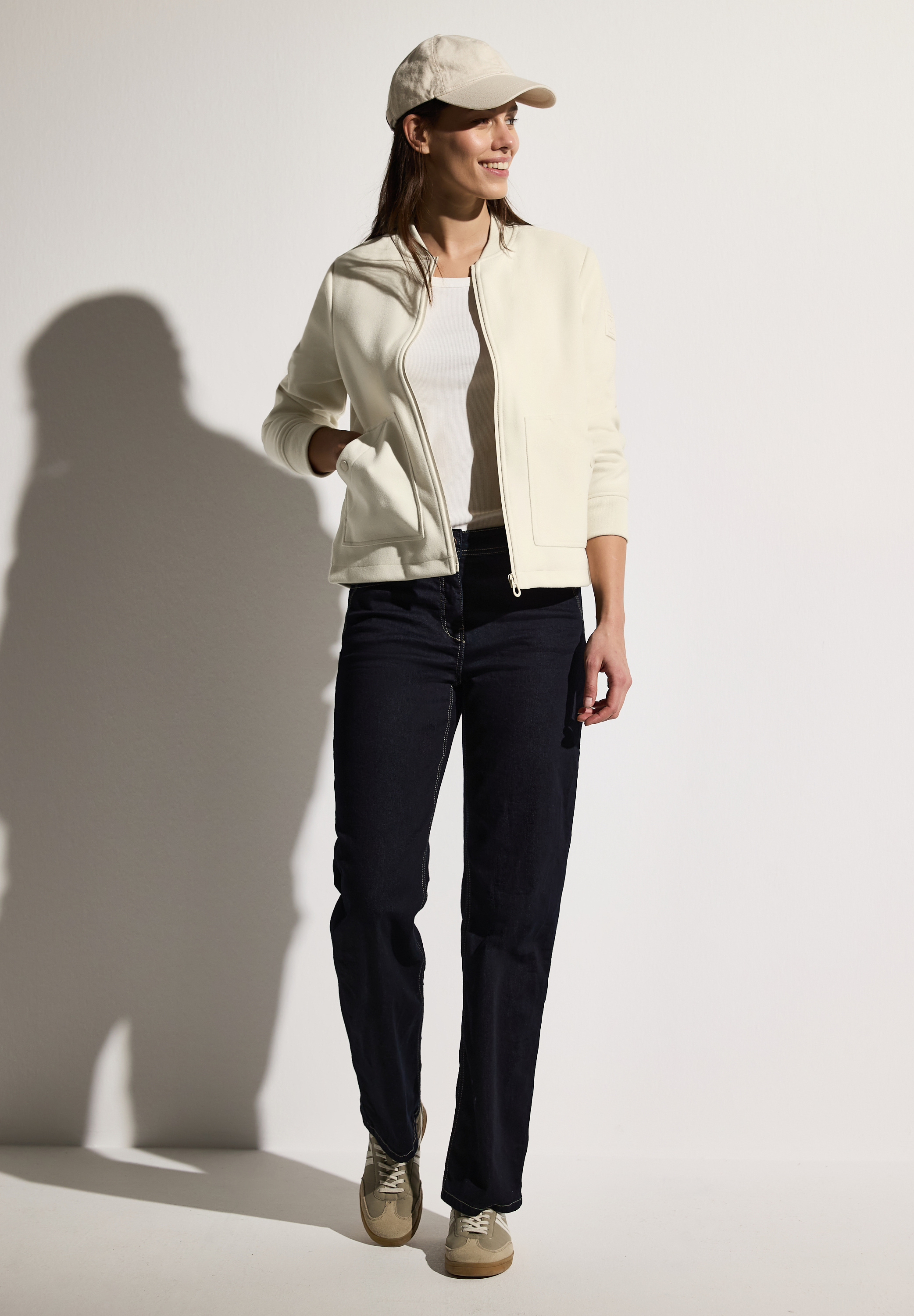Blouson in Woll-Optik