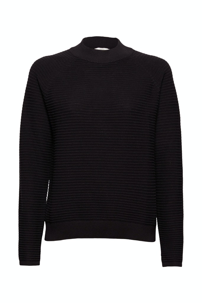 Pullover mit Rippen-Struktur, Bio-Baumwolle