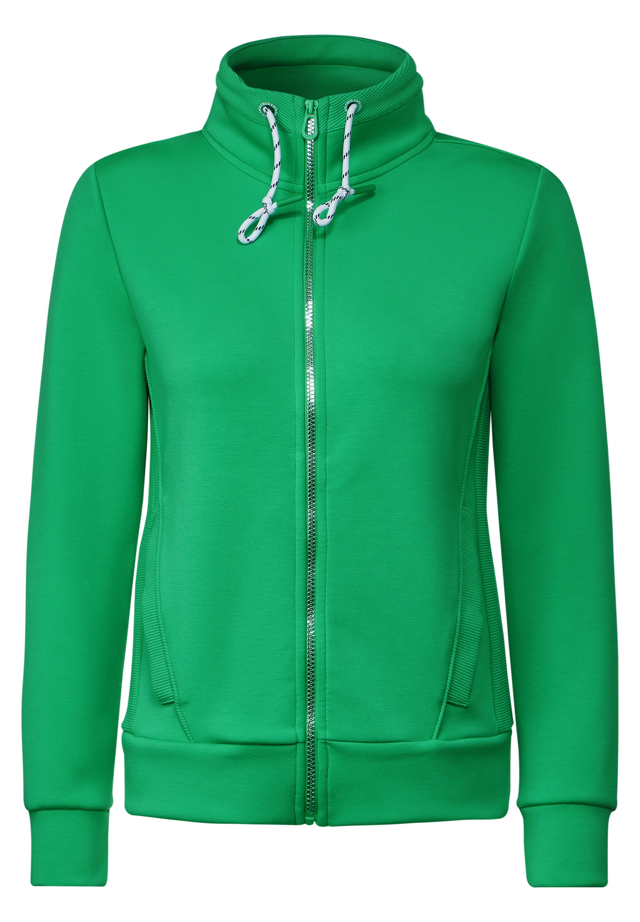 Zipper Sweatjacke