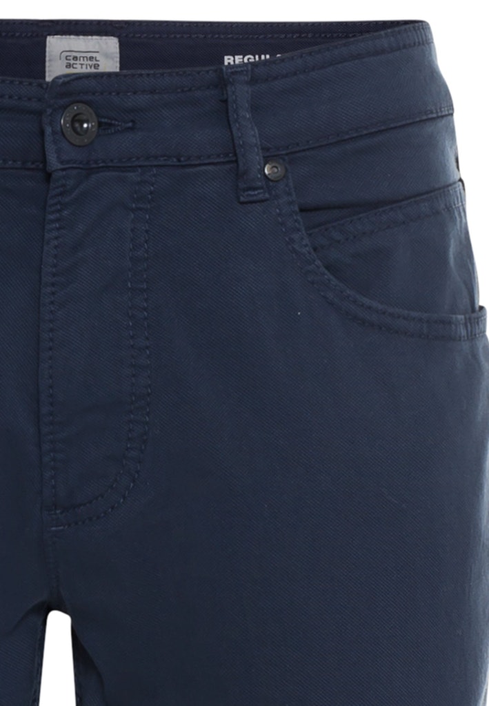 5-Pocket Regular Fit Hose mit Organic Cotton Anteil