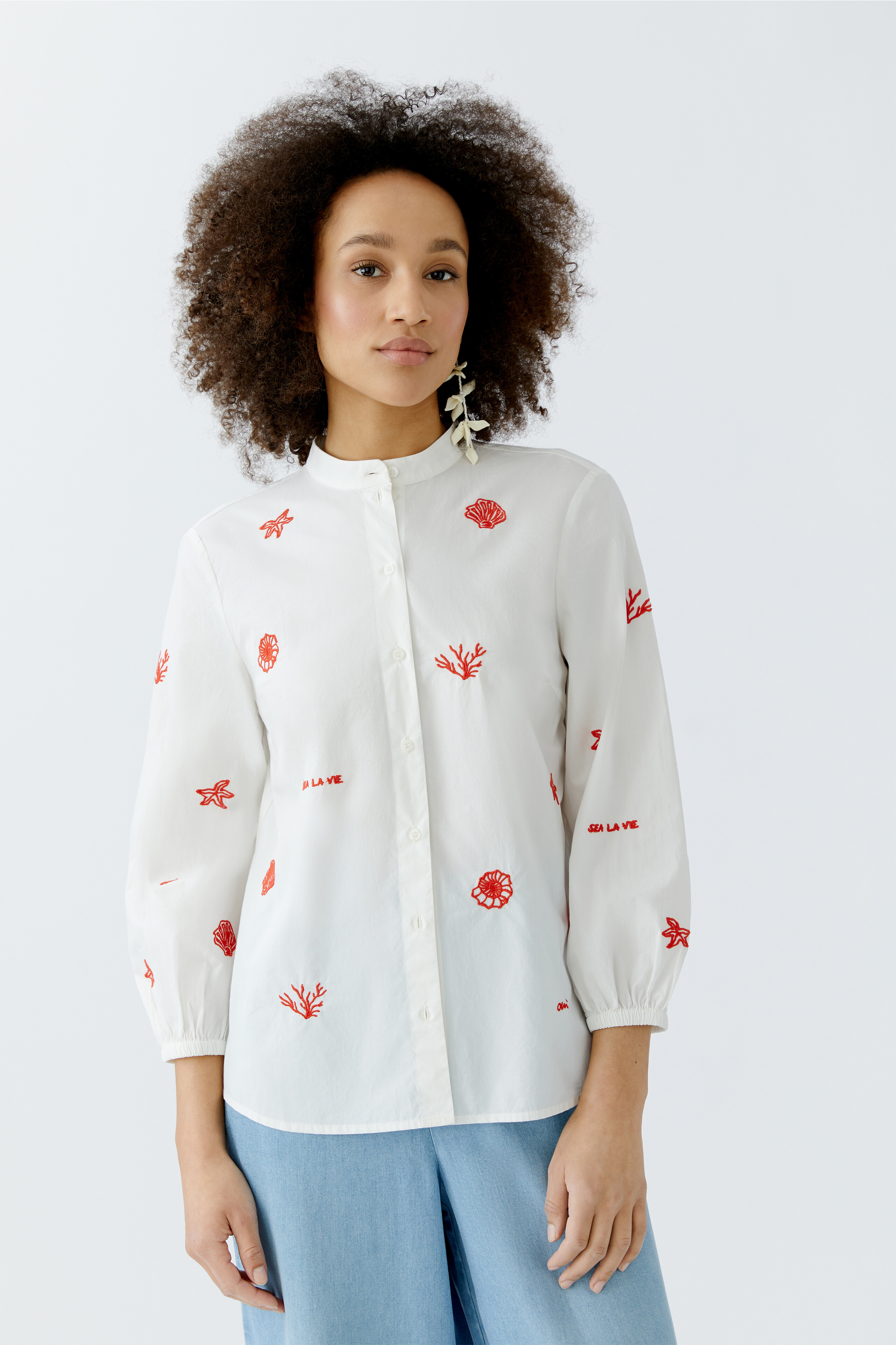Bluse reine Baumwolle