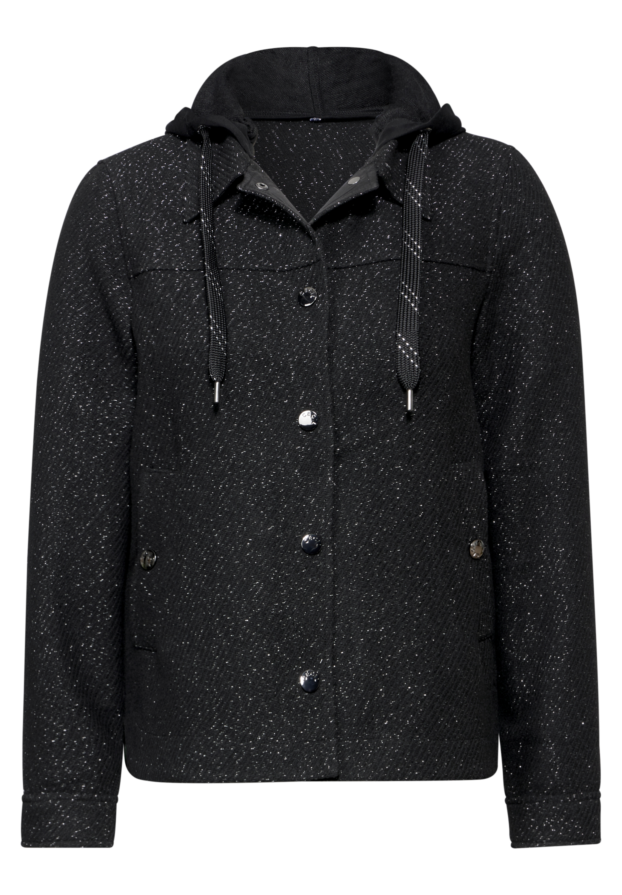 Overshirt mit Kapuze